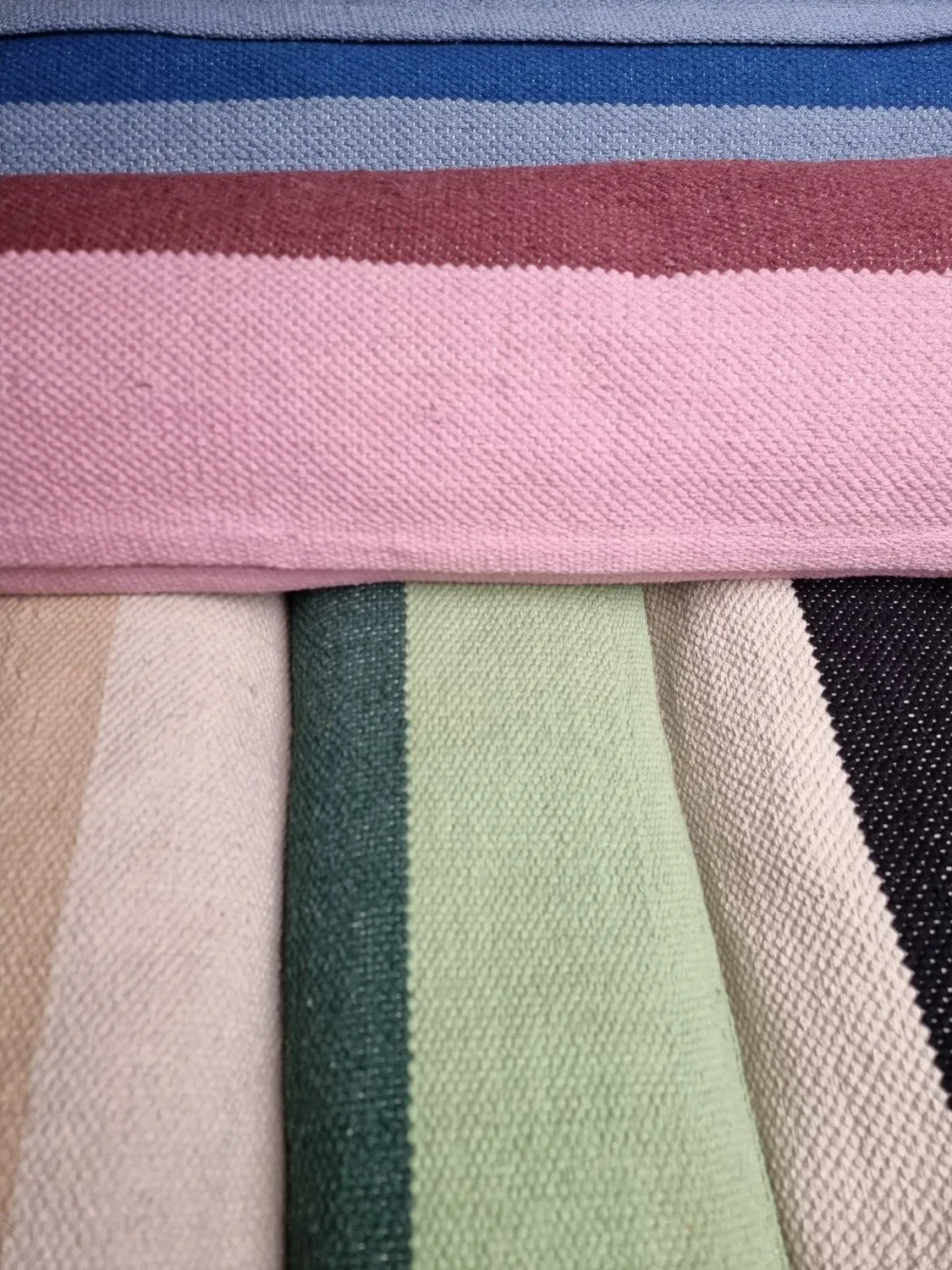 Cotton rug - Nilo (blue)