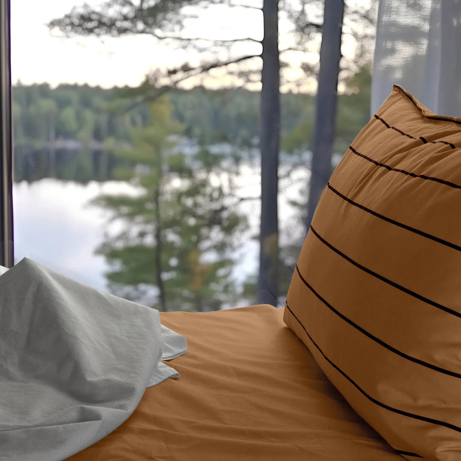 Pillowcase - Isadora (brown)