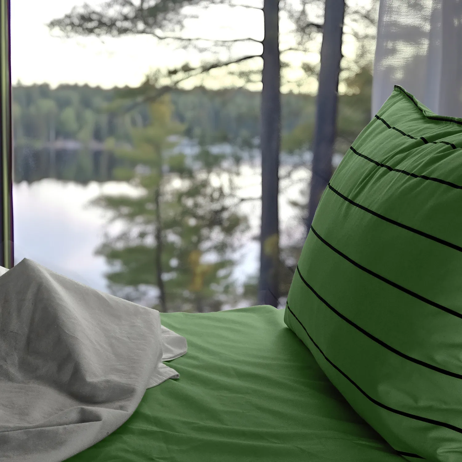Pillowcase - Isadora (green)