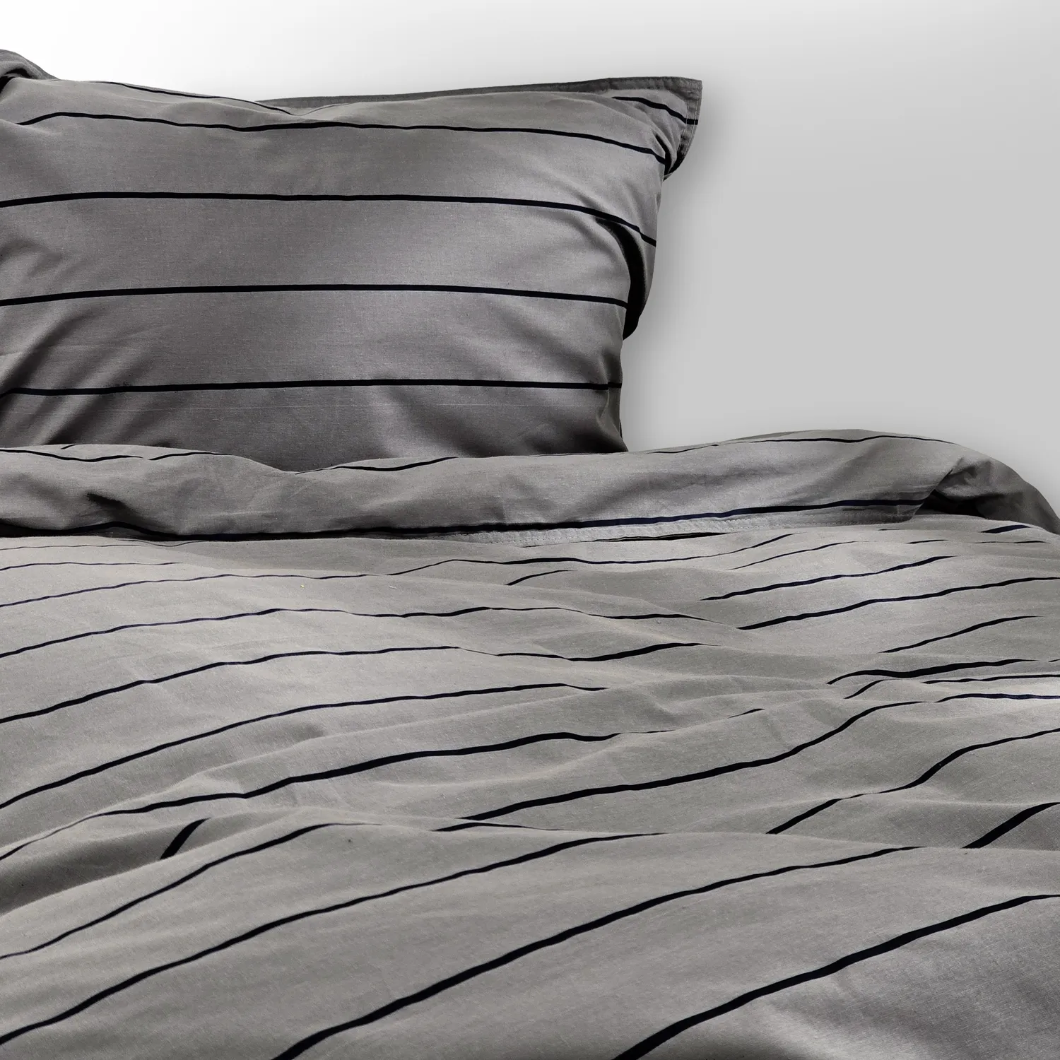 Pillowcase - Isadora (dark grey)