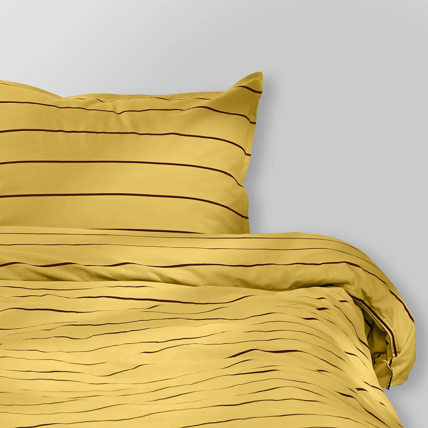 Pillowcase - Isadora (mustard)