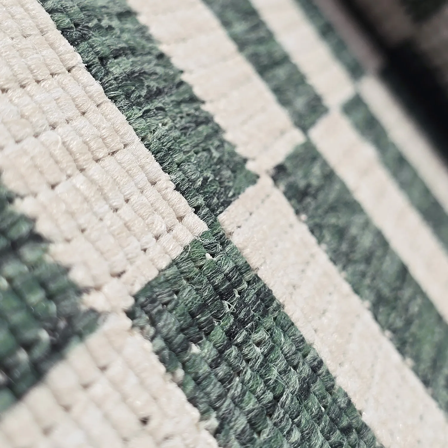 Round rug - Indoor/Outdoor Otto (green)