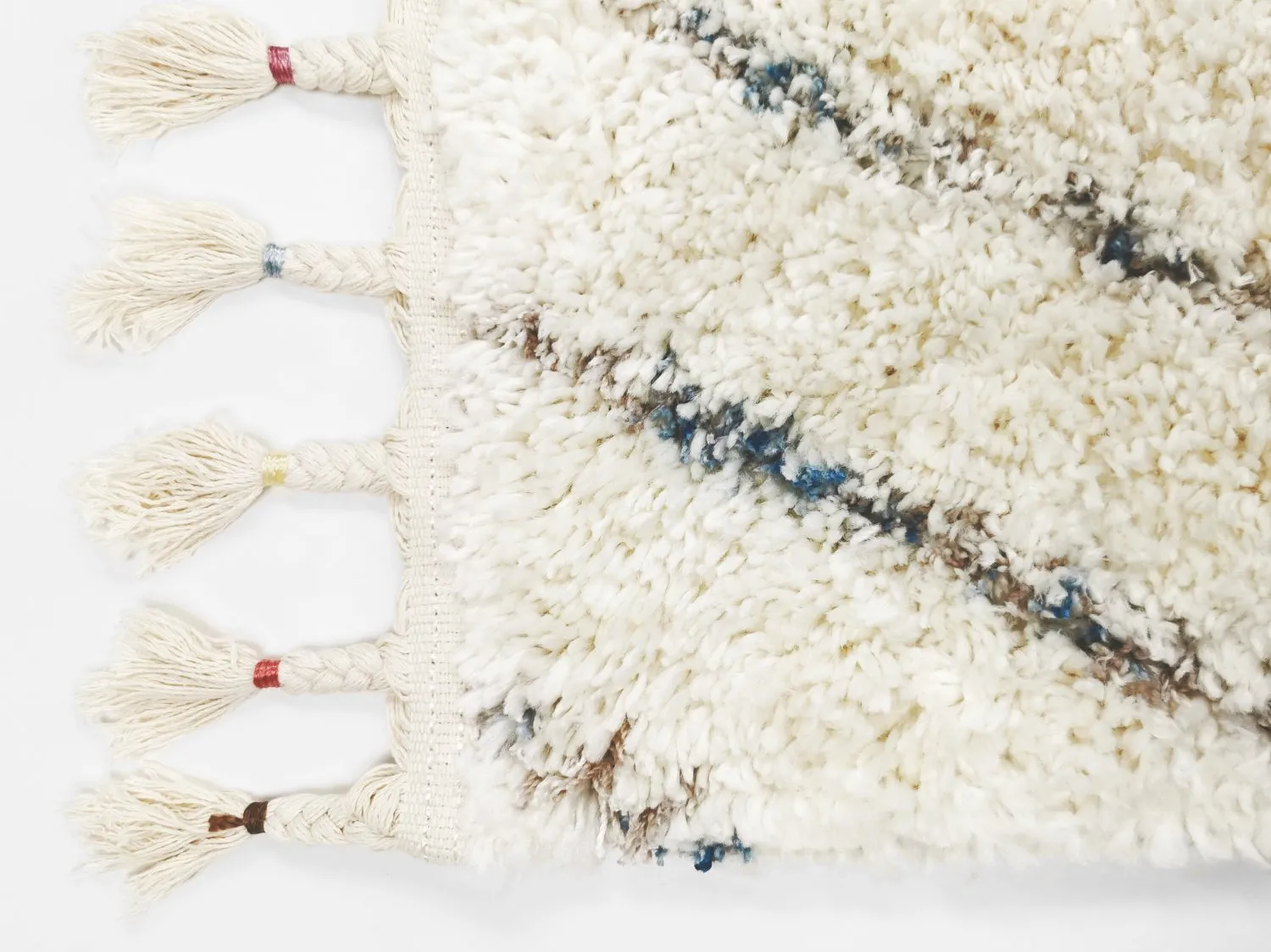 Shaggy rugs - Valencia (blue/multi)