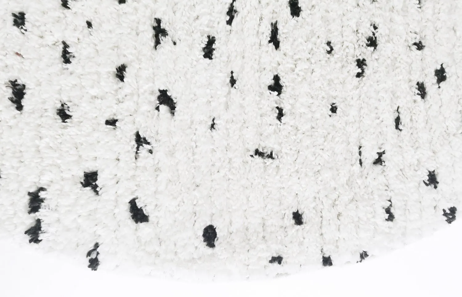 Round rugs - Capri (black/beige)