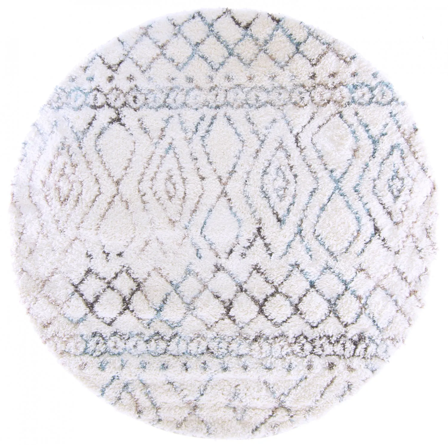 Round rugs - Marini (blue/multi)