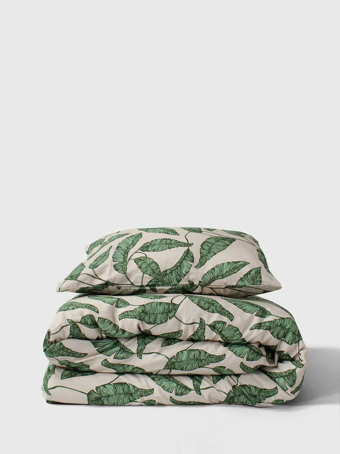 Bedset - Leaves (green)
