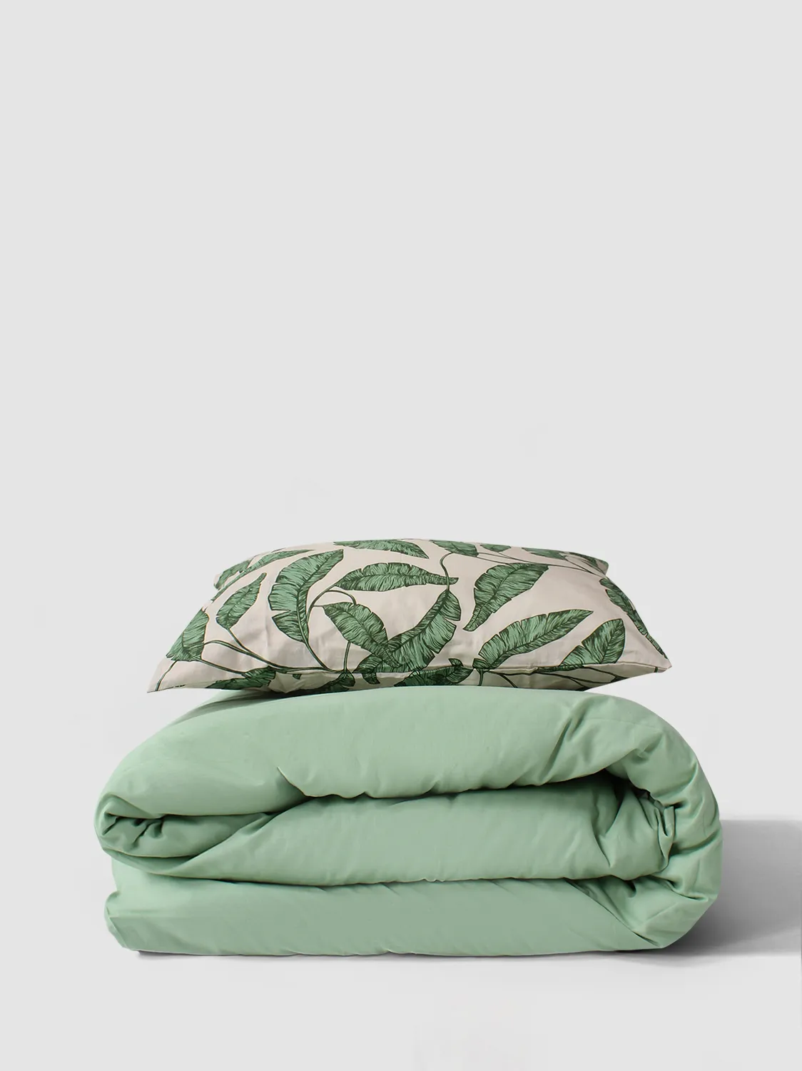 Bedset - Leaves (green)