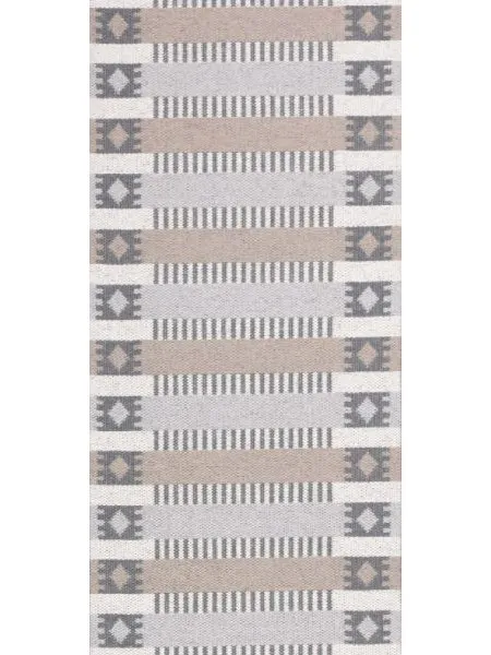 Plastic Mats - The Horredmatta Märta (grey/beige)