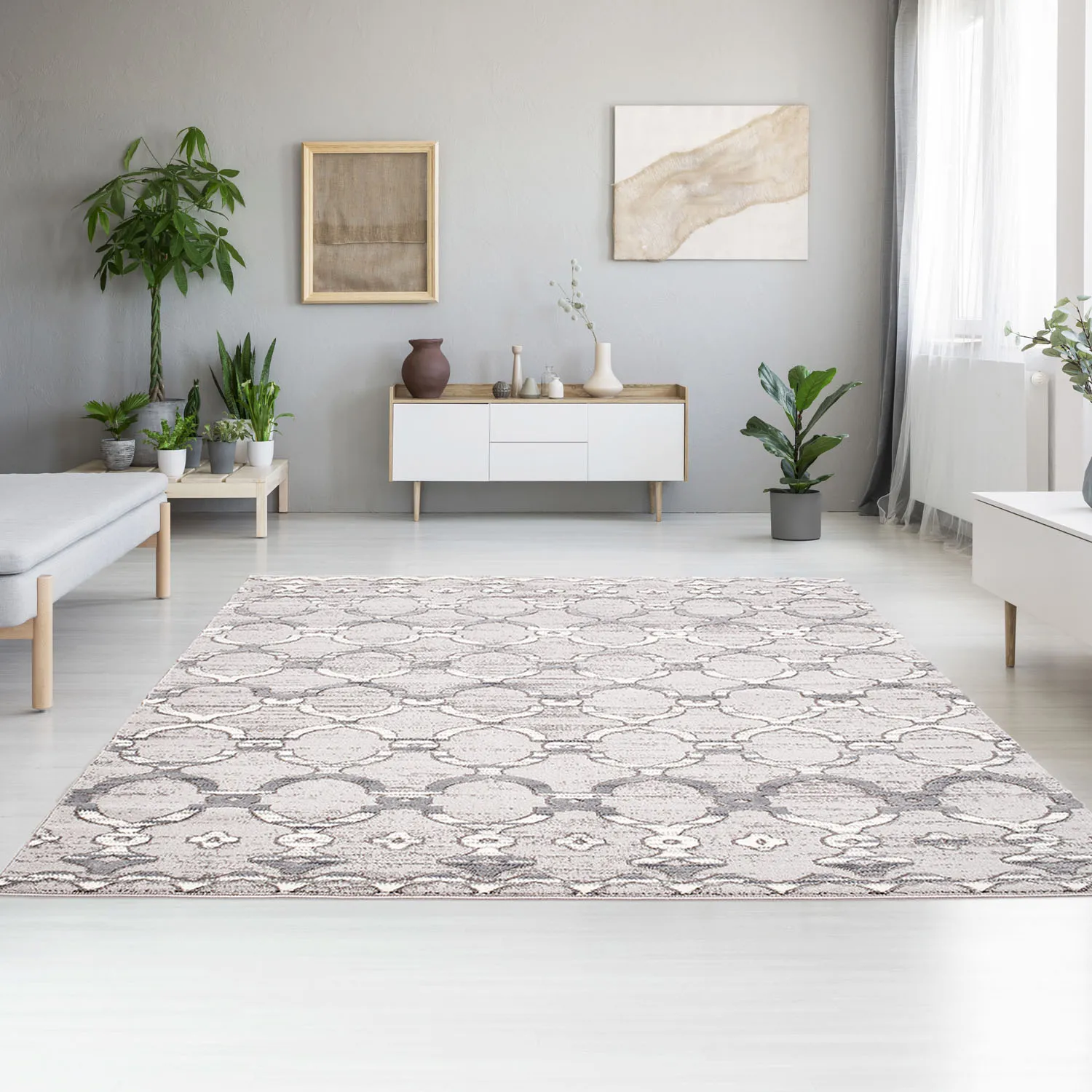 Wilton rug - Aires (grey)