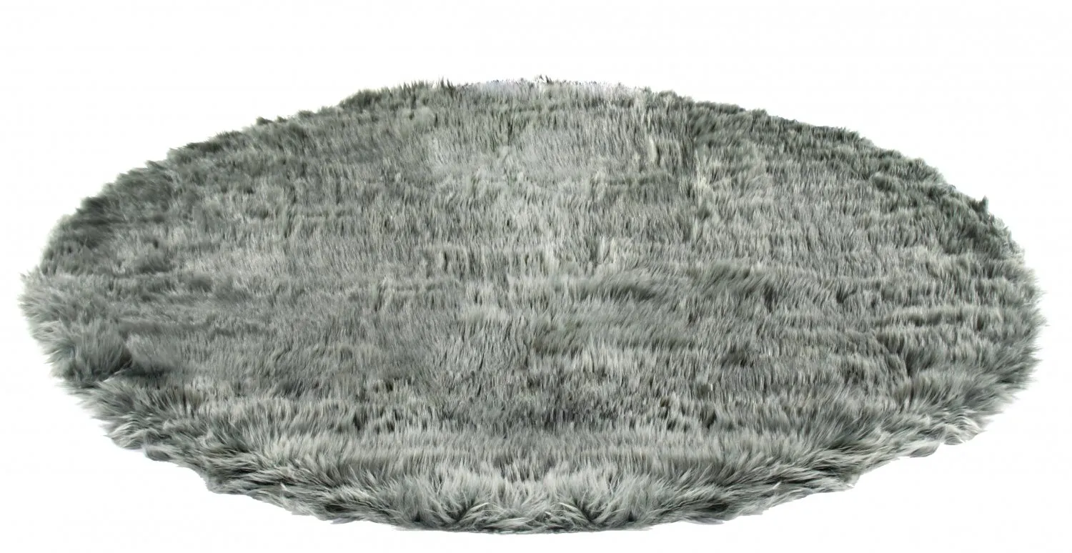 Round rugs - Pomaire (grey/green)