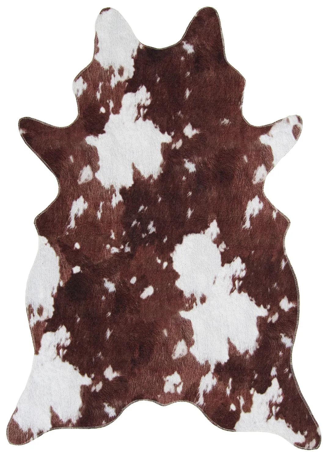 Wilton rug - Valetta (brown/white)