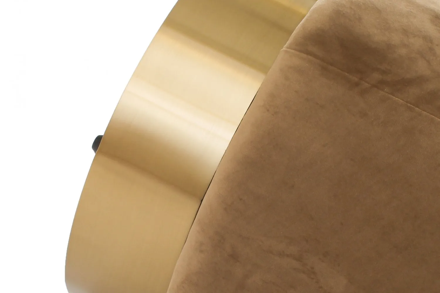 Pouf velvet - Copenhagen (brown)