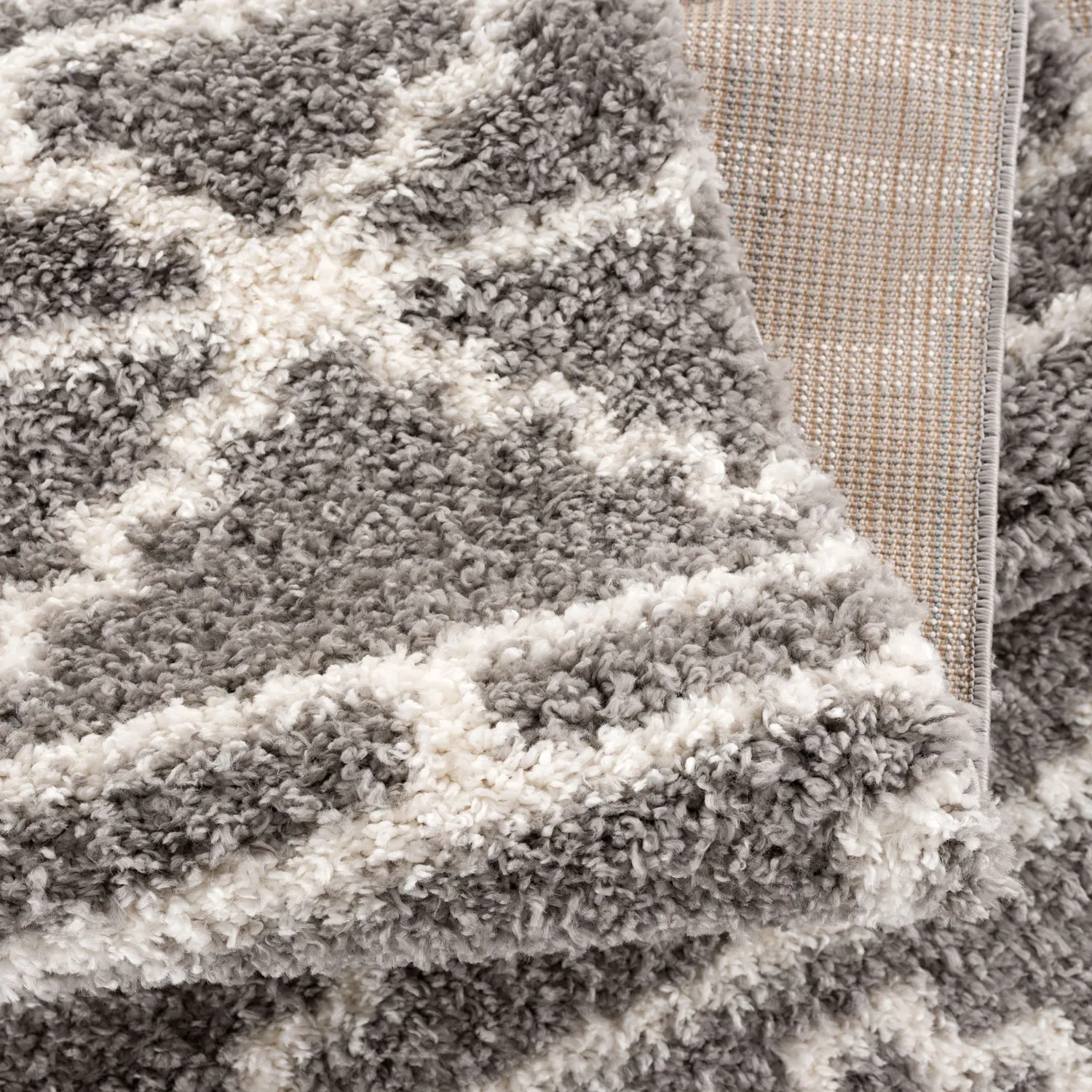 Shaggy rugs - Azuay (grey)