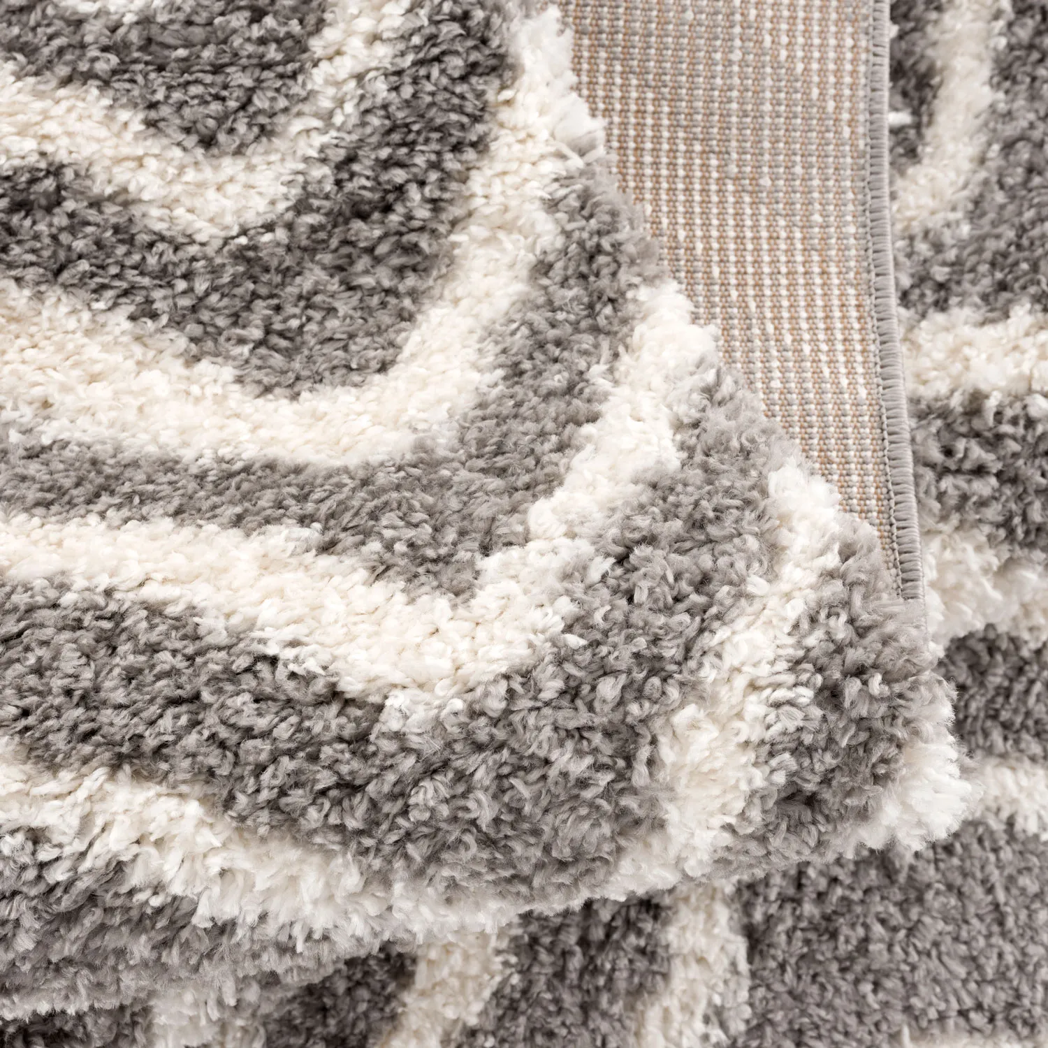 Shaggy rugs - Chimborazo (grey)
