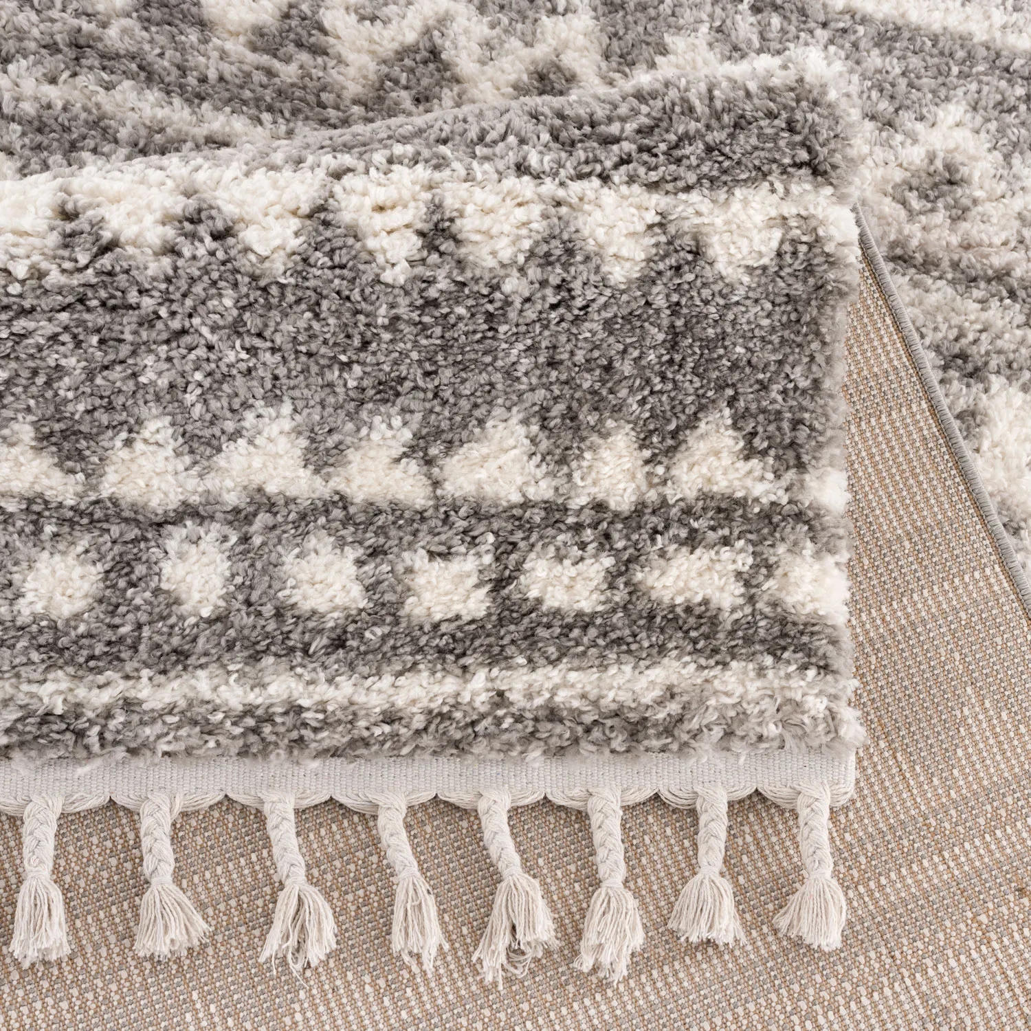 Shaggy rugs - Pichincha (grey)