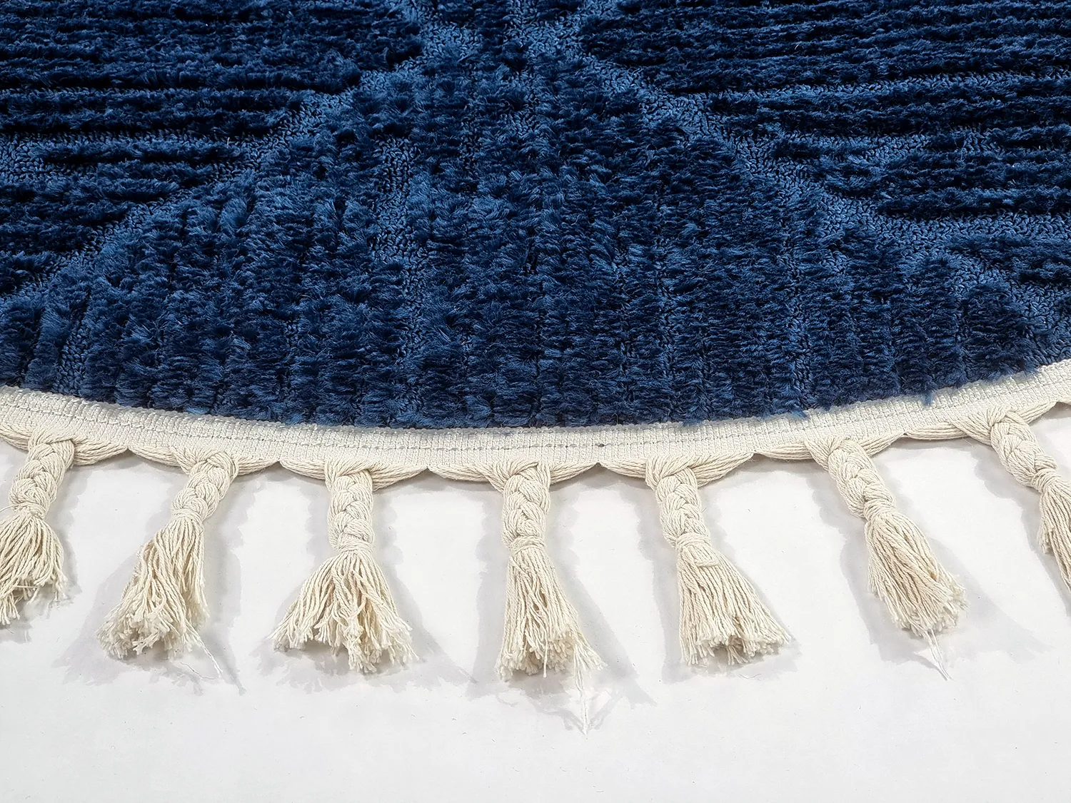 Round rug - Dallas (blue)