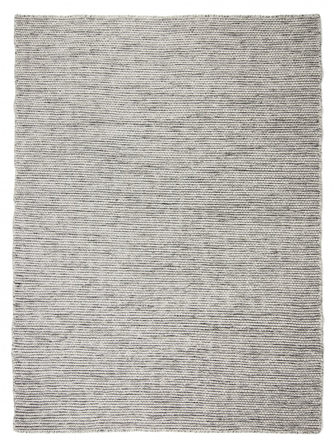 Wool rug - Otago (grey/black)