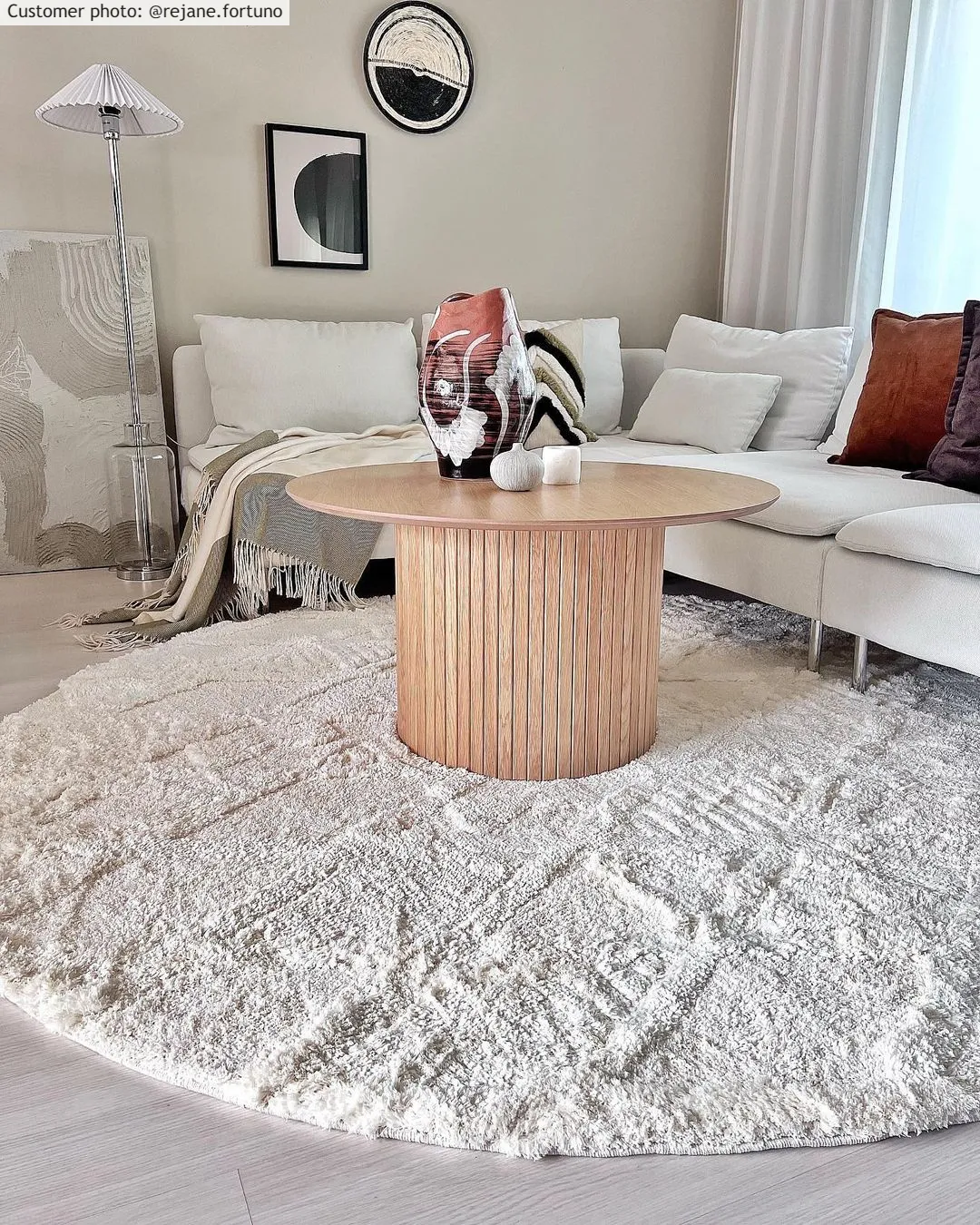 Round rugs - Rostock (offwhite)
