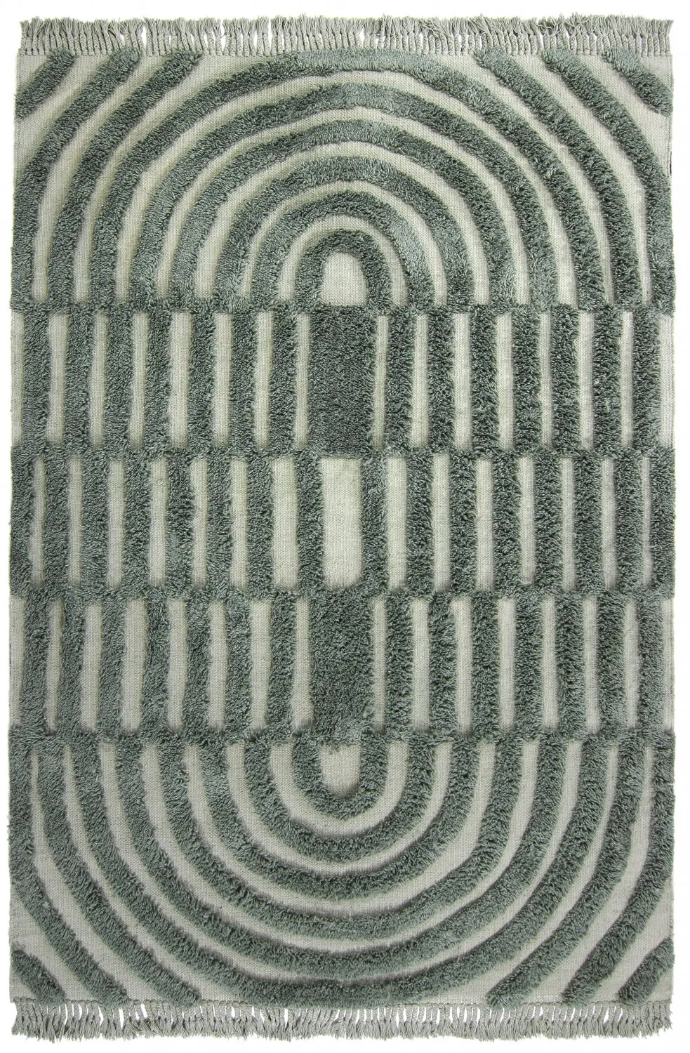 Wool rug - Rome (green)