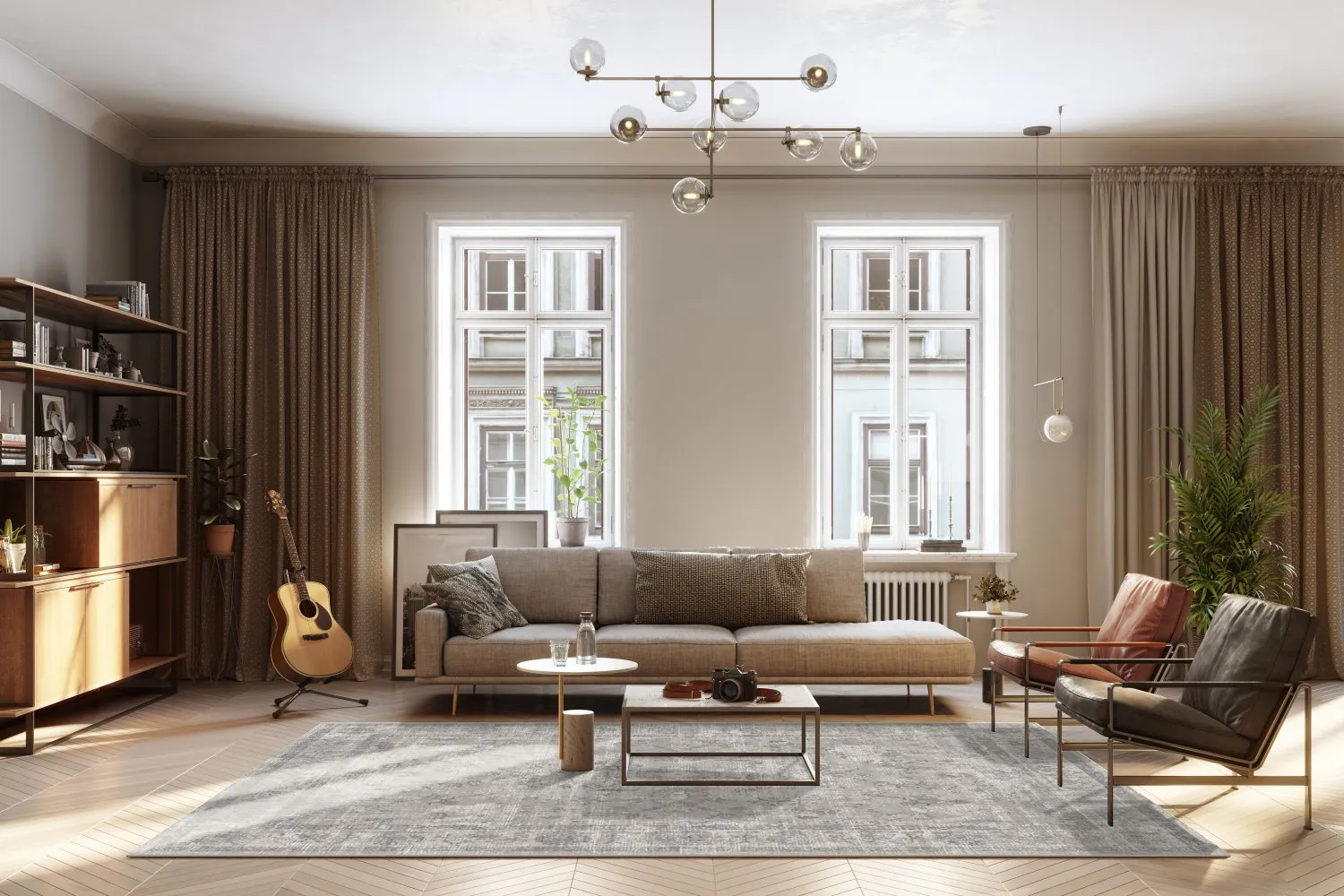 Wilton rug - Gombalia (grey)