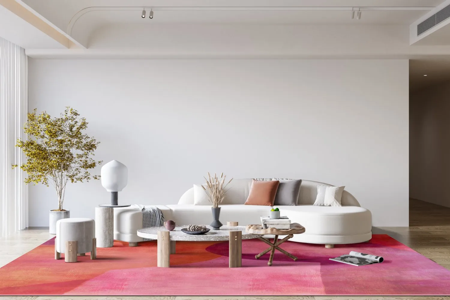 Wilton rug - Lazio (pink)