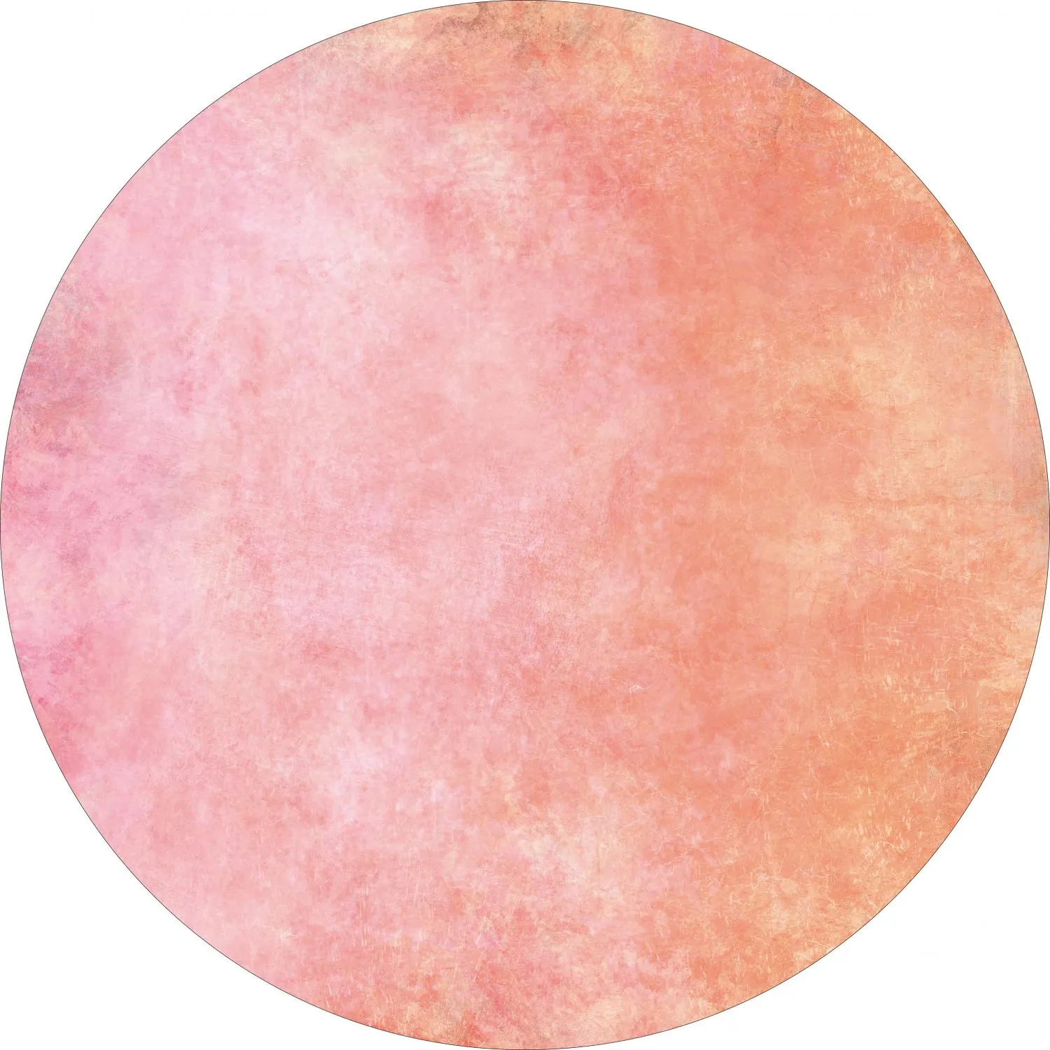 Round rug - Baden (pink)