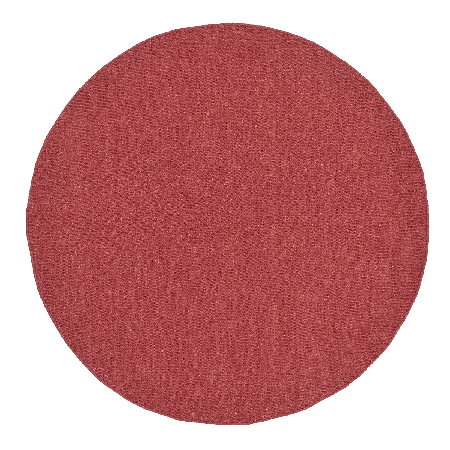Round rug - Hamilton (deep red)