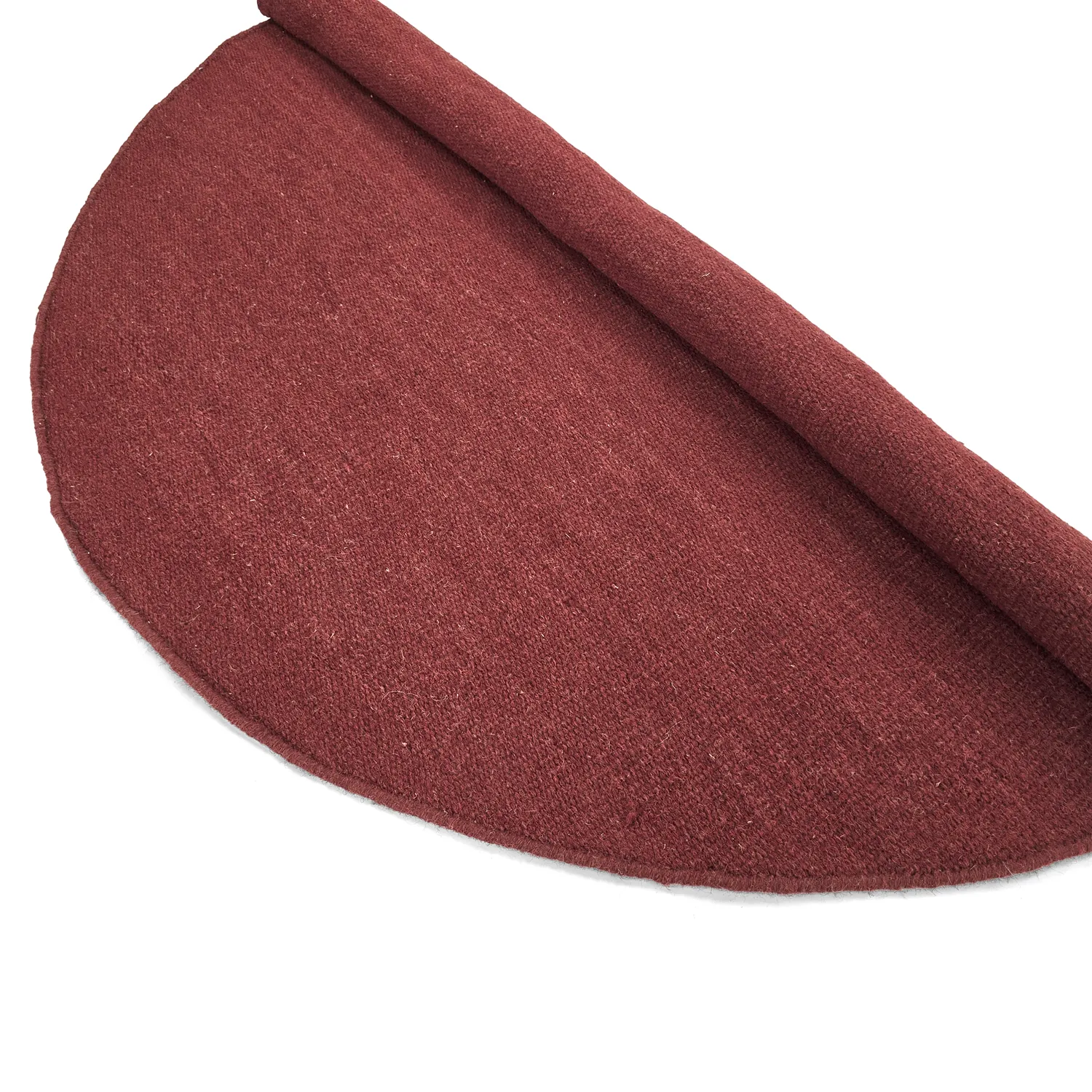 Round rug - Hamilton (deep red)