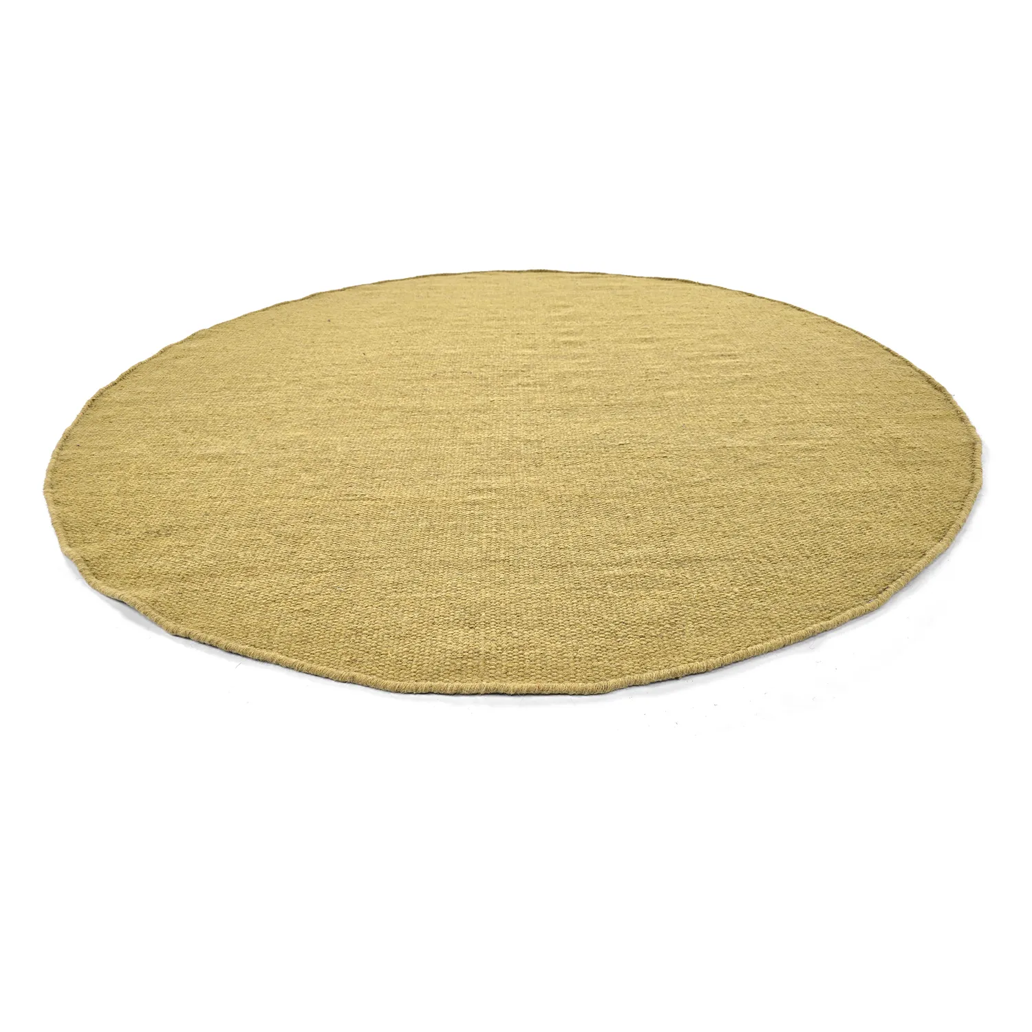 Round rug - Hamilton (mustard)
