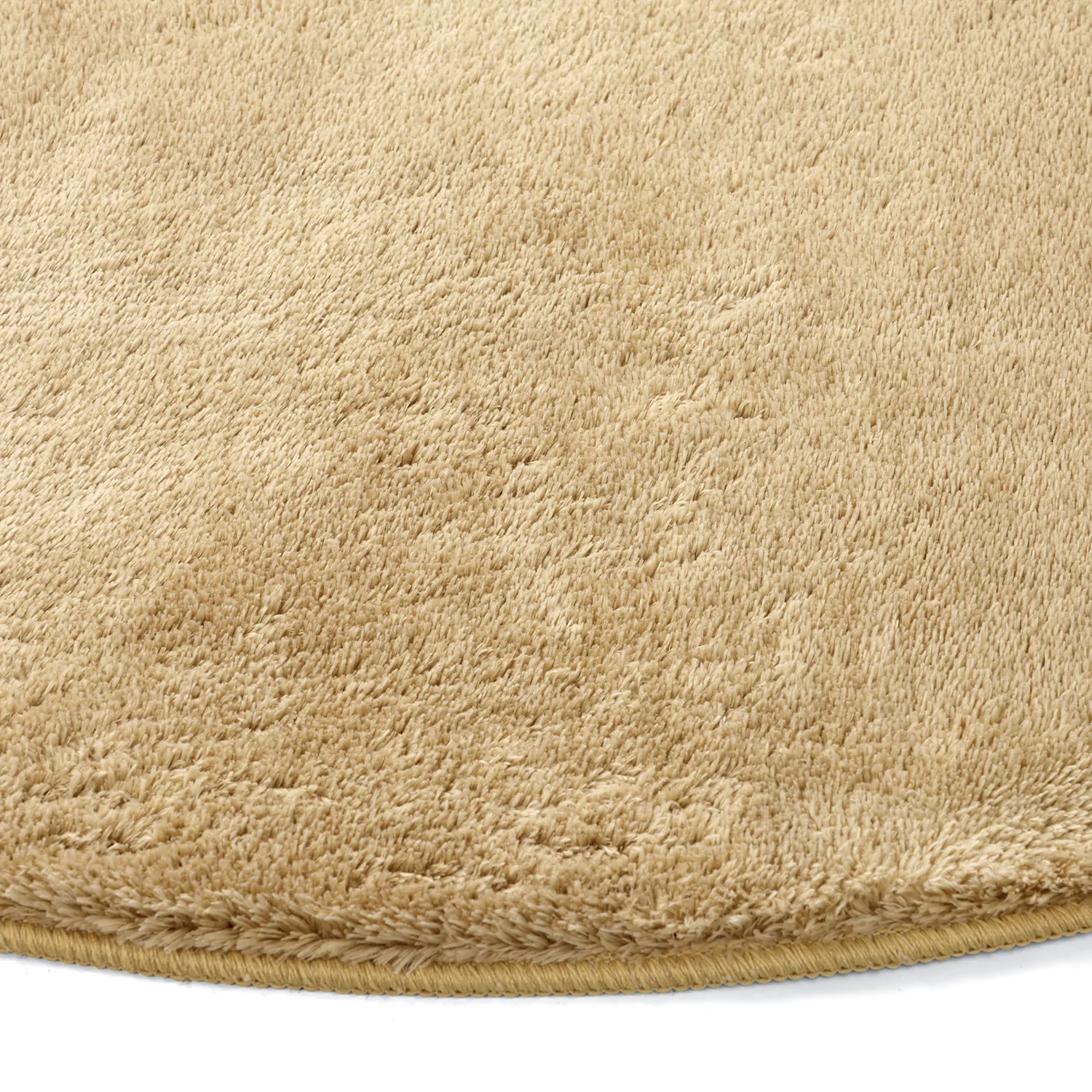Round rugs - Aranga Super Soft Fur (dark beige)