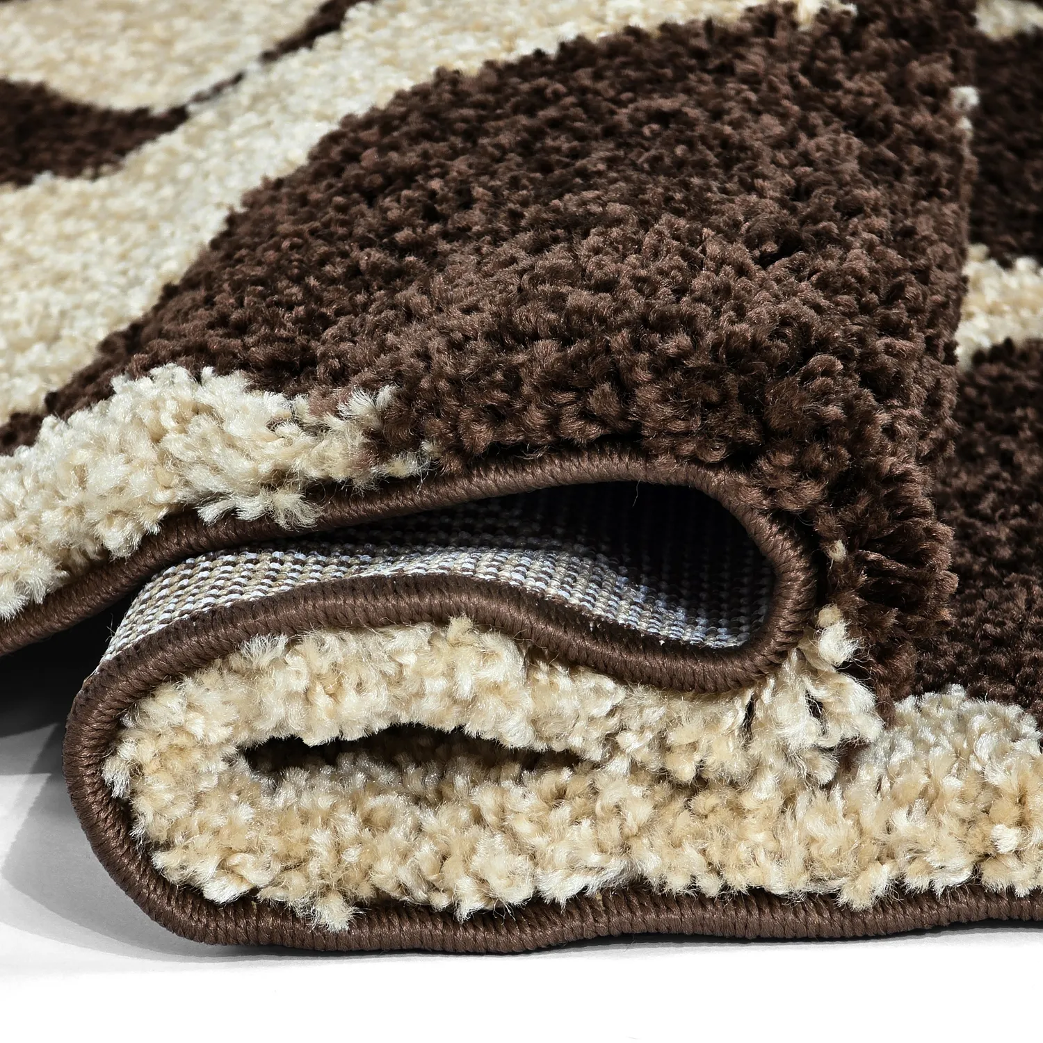 Round rugs - Albi (brown/beige)