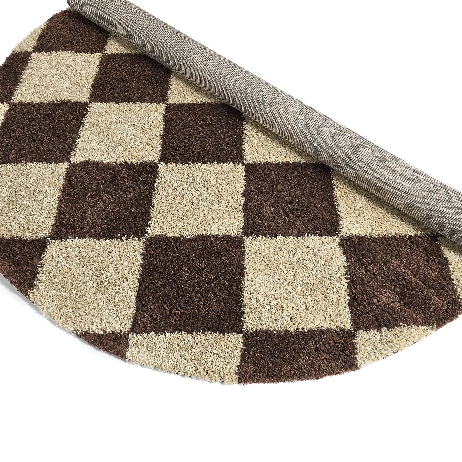 Round rugs - Albi (brown/beige)