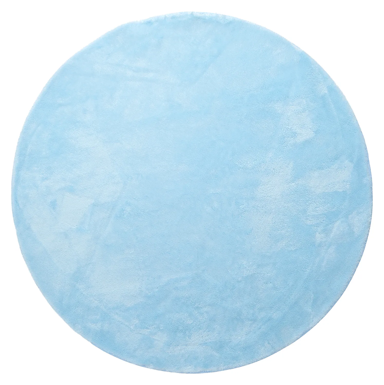 Round rugs - Aranga Super Soft Fur (light blue)