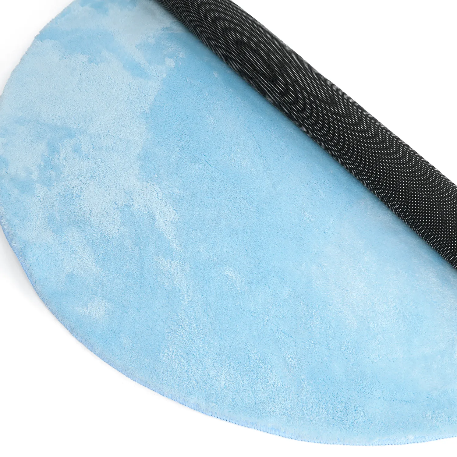 Round rugs - Aranga Super Soft Fur (light blue)