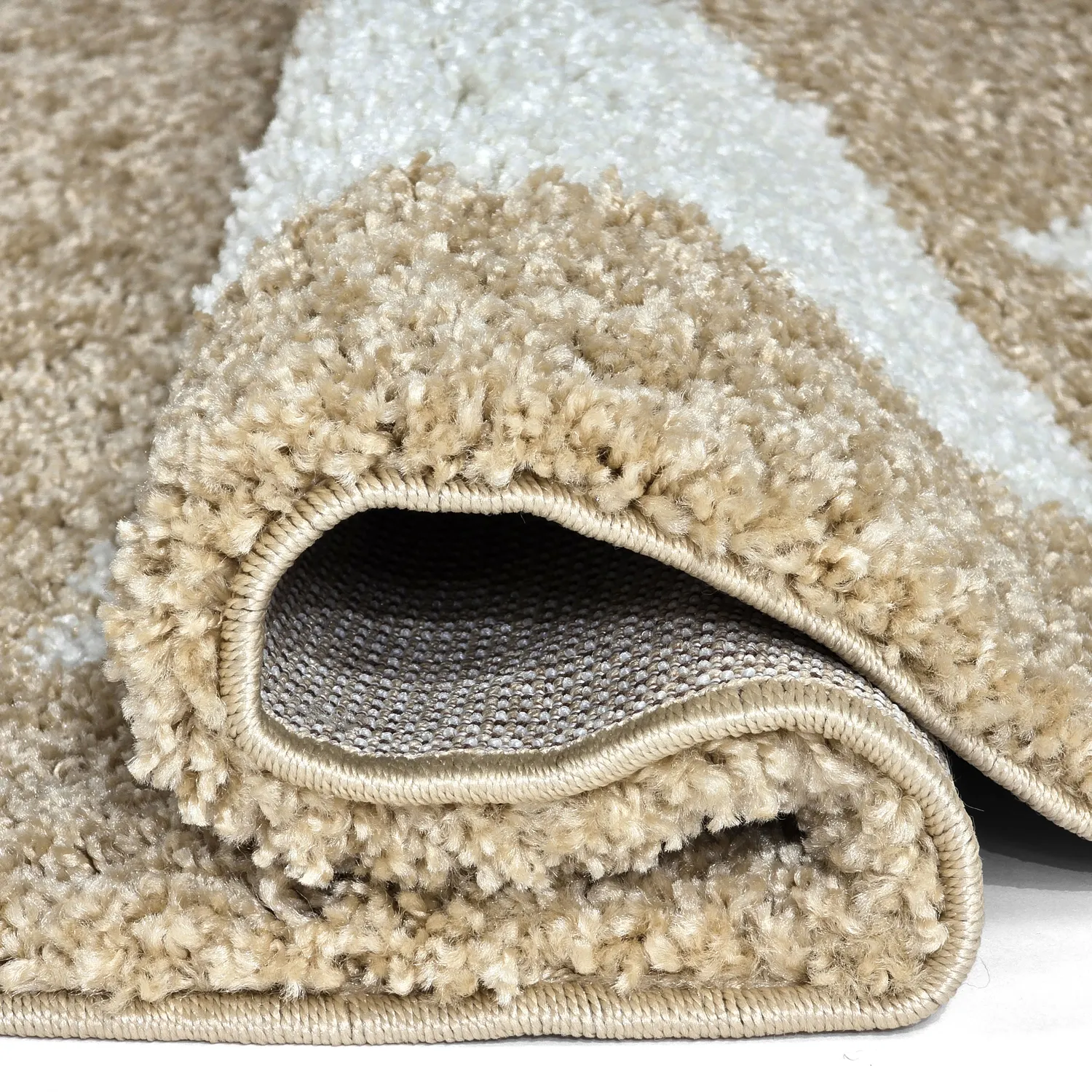 Round rugs - Asilah (beige/white)