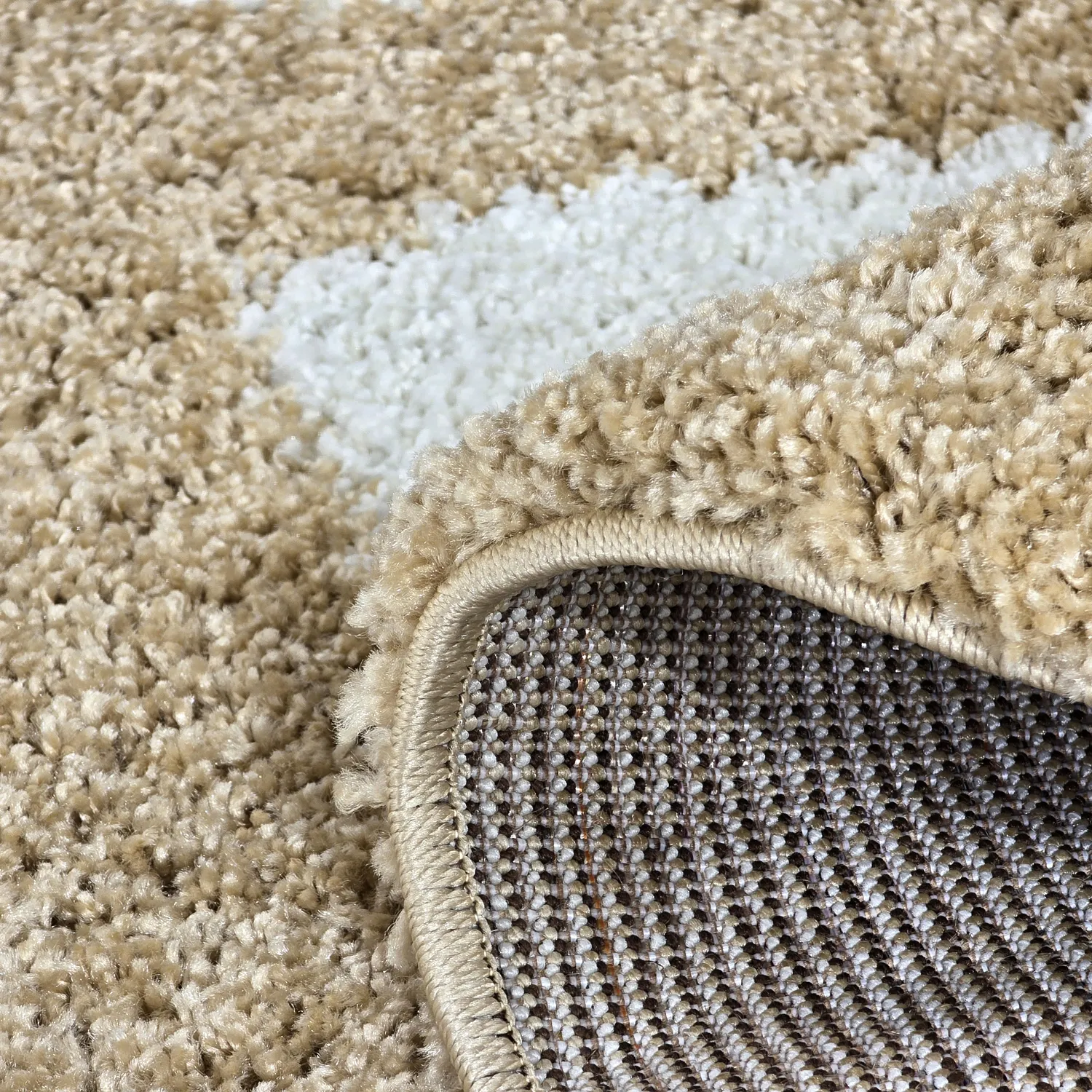 Round rugs - Asilah (beige/white)