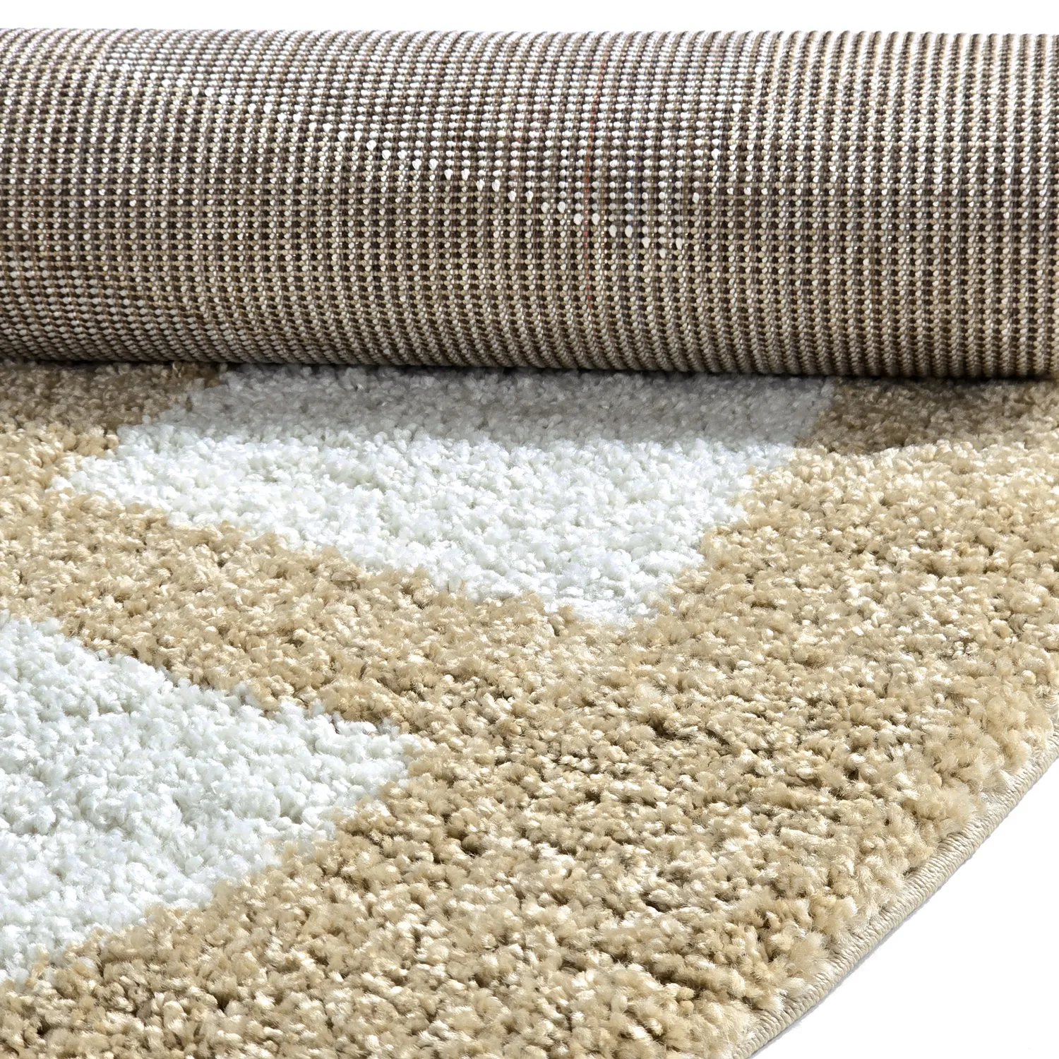 Round rugs - Asilah (beige/white)