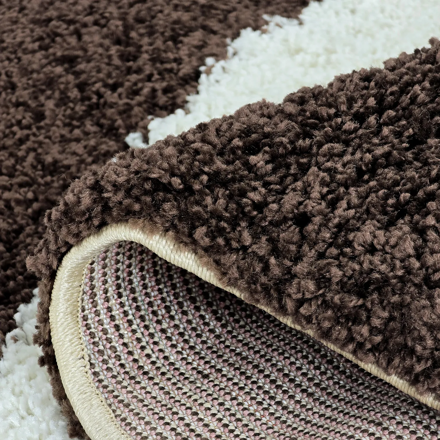 Round rugs - Chiniot (brown/beige/white)
