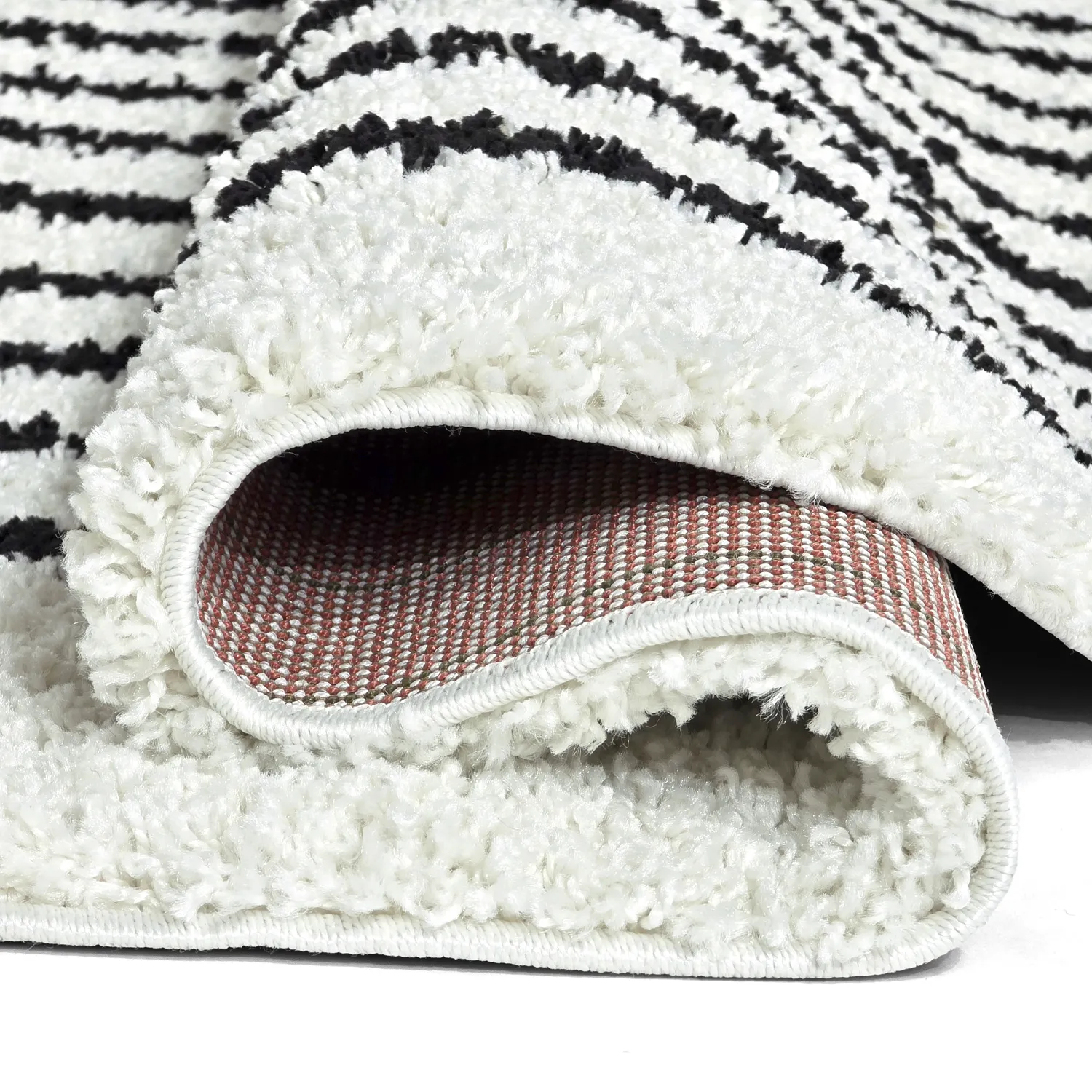 Round rugs - Cluny (white/black)