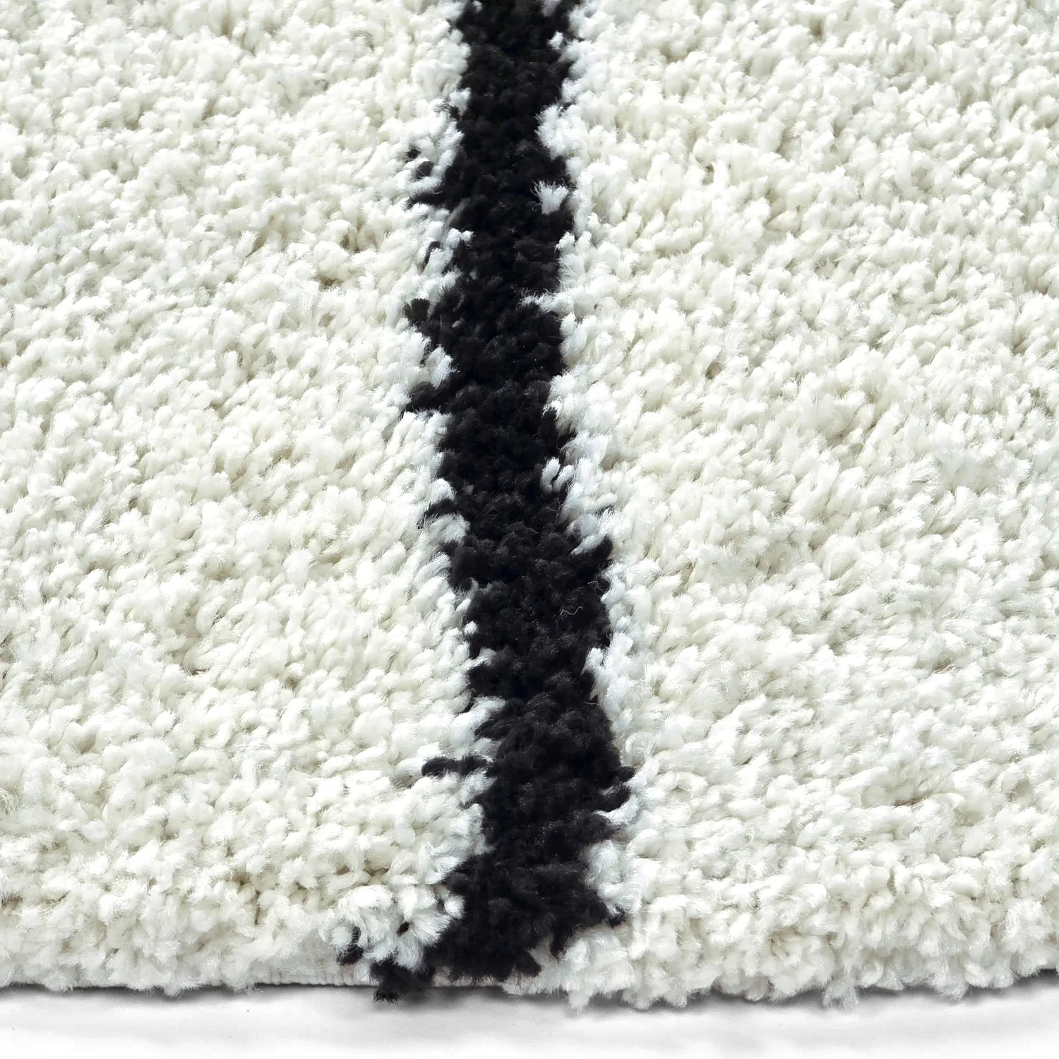 Round rugs - Eze (white/black)