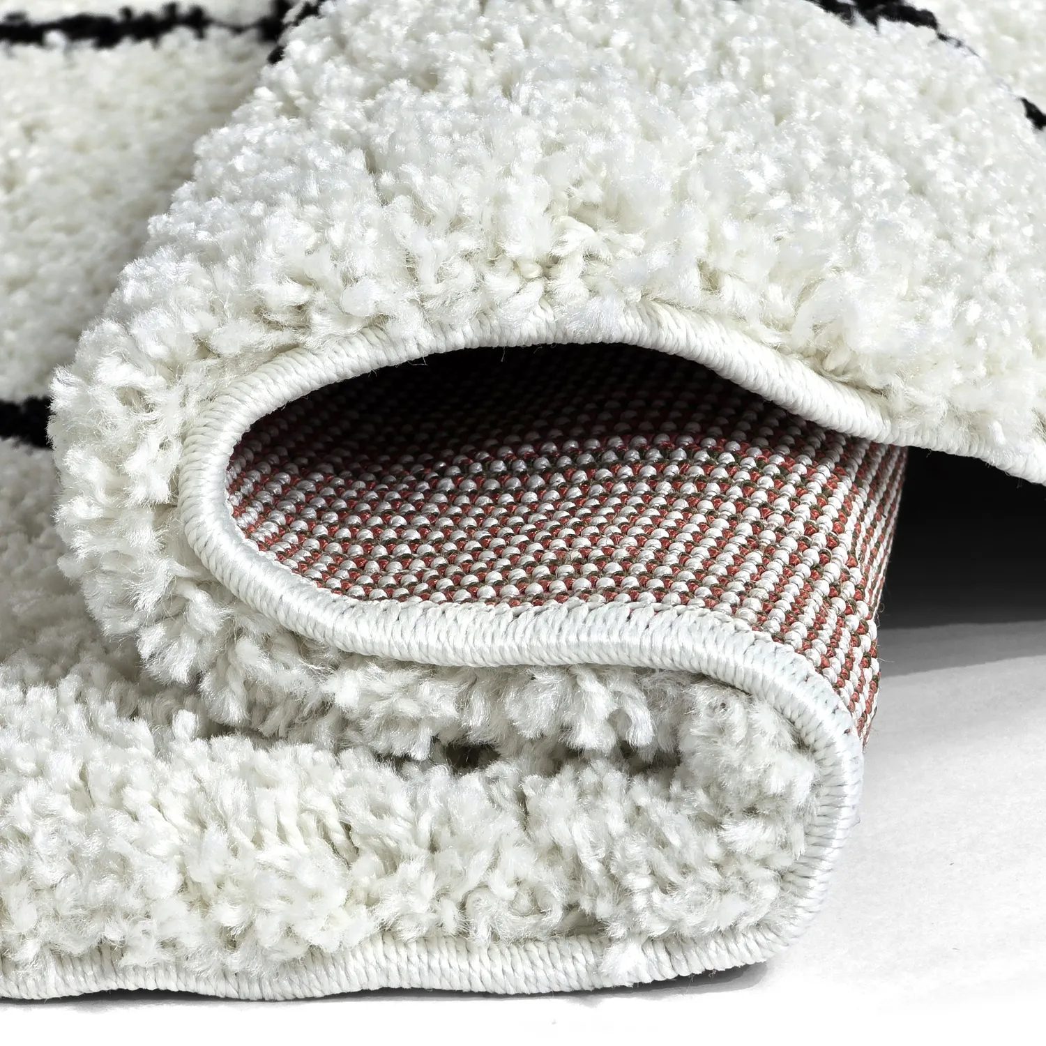 Round rugs - Eze (white/black)