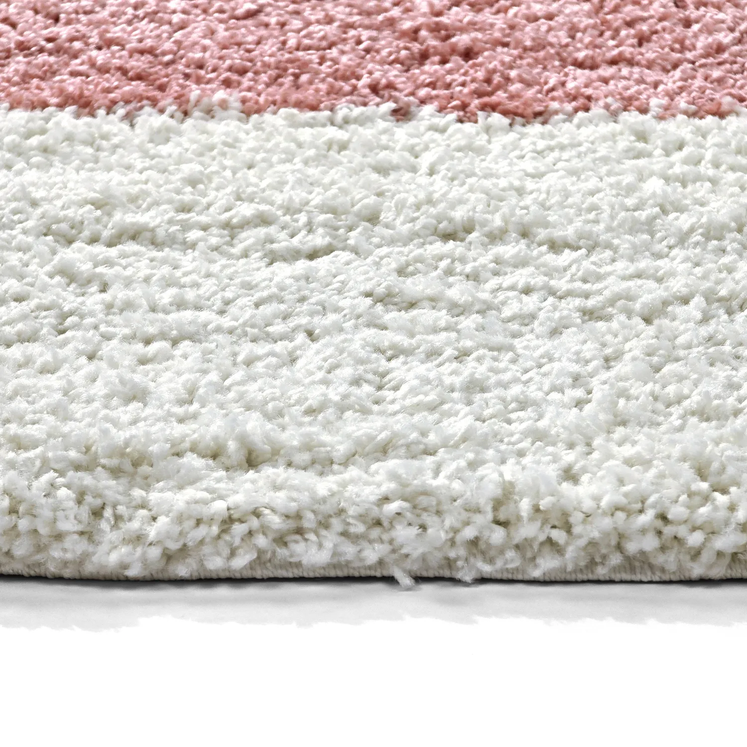 Round rugs - Gordes (pink/white)