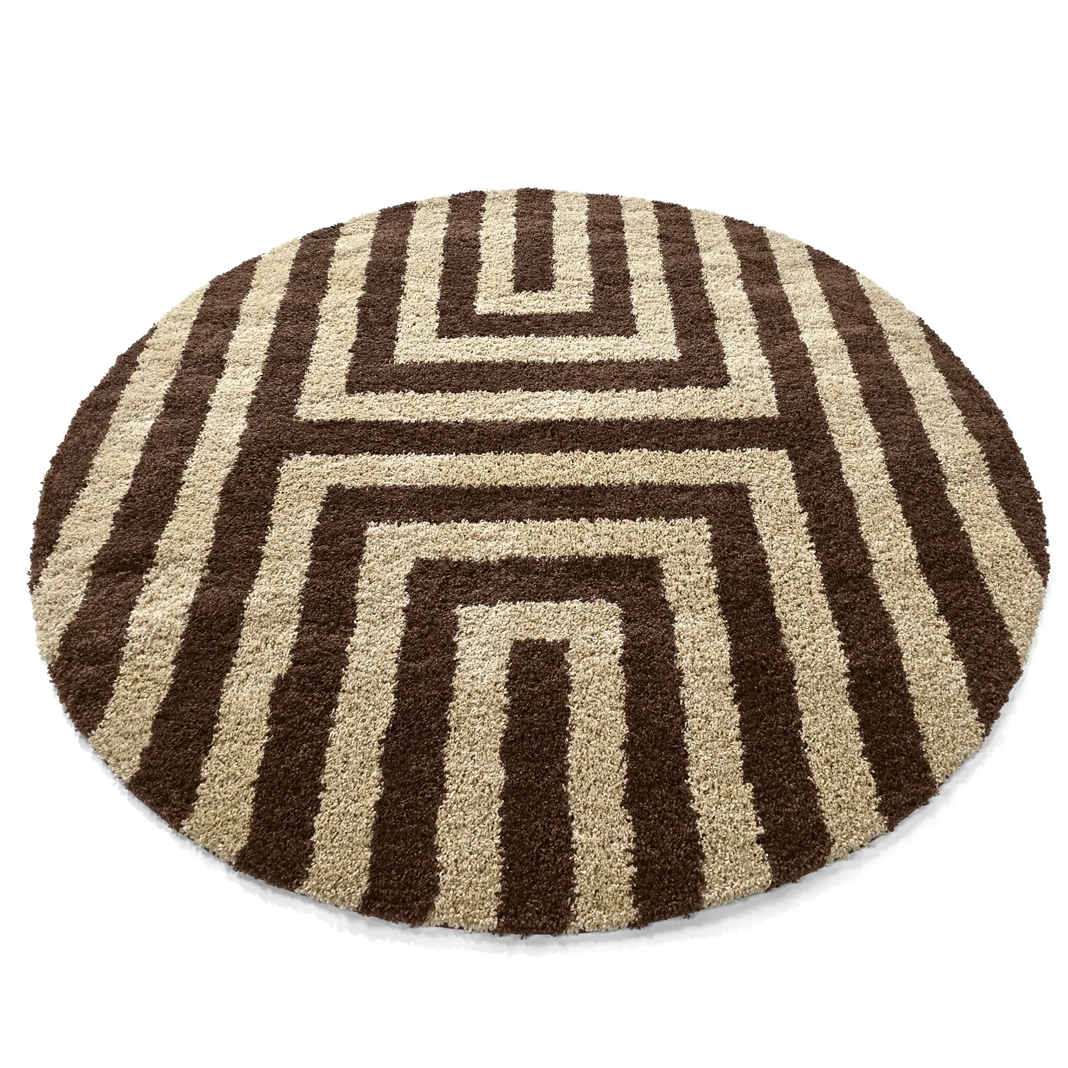 Round rugs - Imilchil (beige/brown)