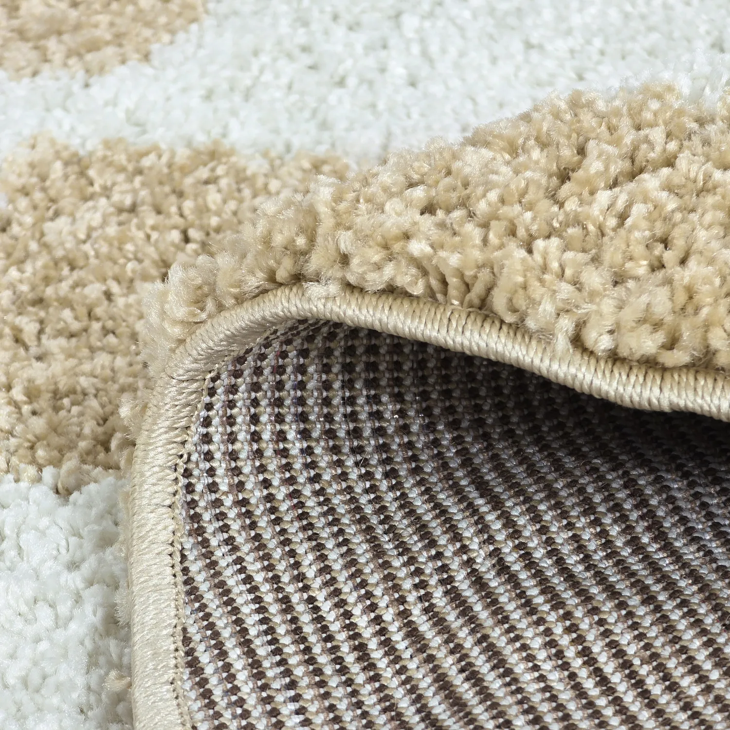 Round rugs - Tamri (beige/white)