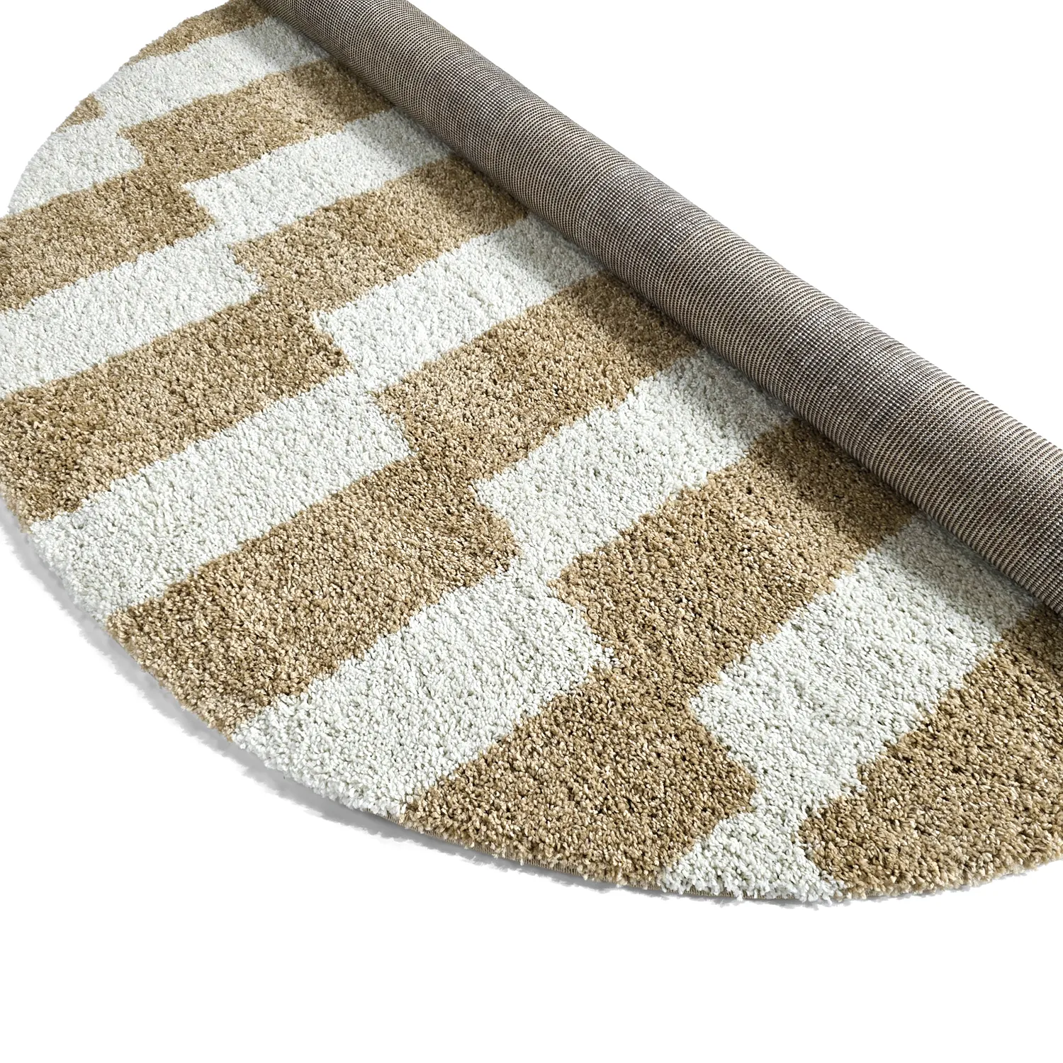 Round rugs - Tamri (beige/white)