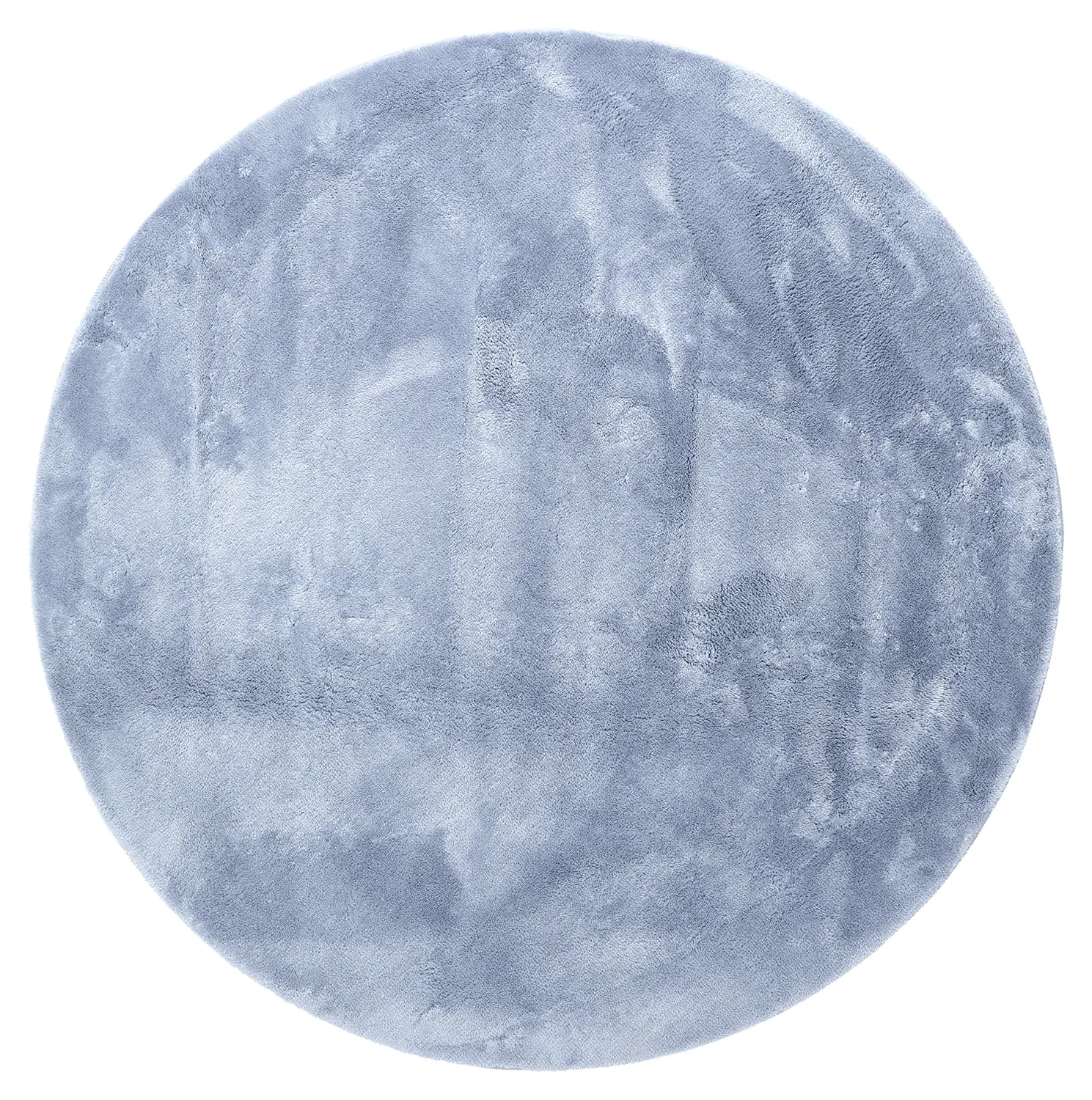 Round rugs - Aranga Super Soft Fur (steel blue)