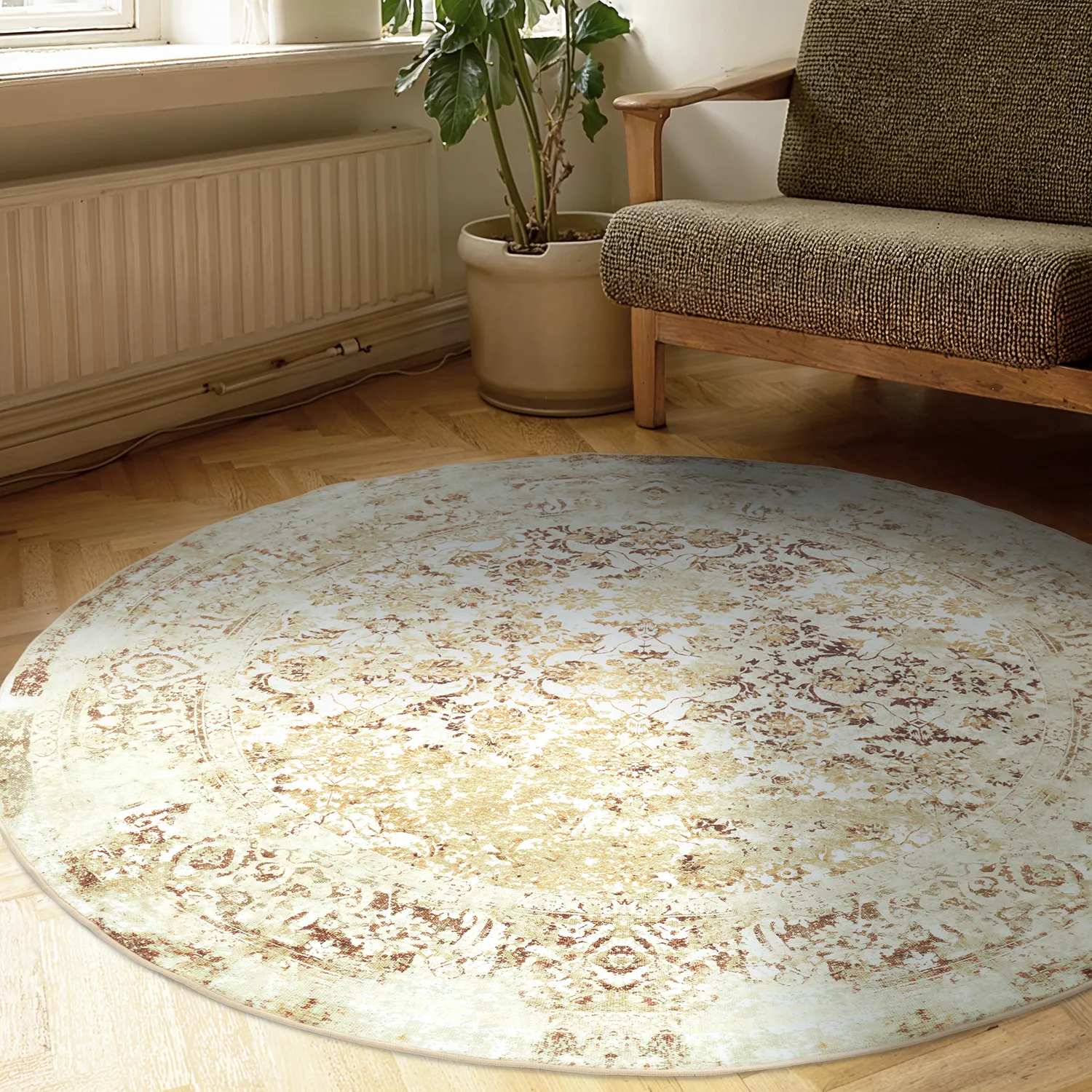 Round rug - Denizli (beige)