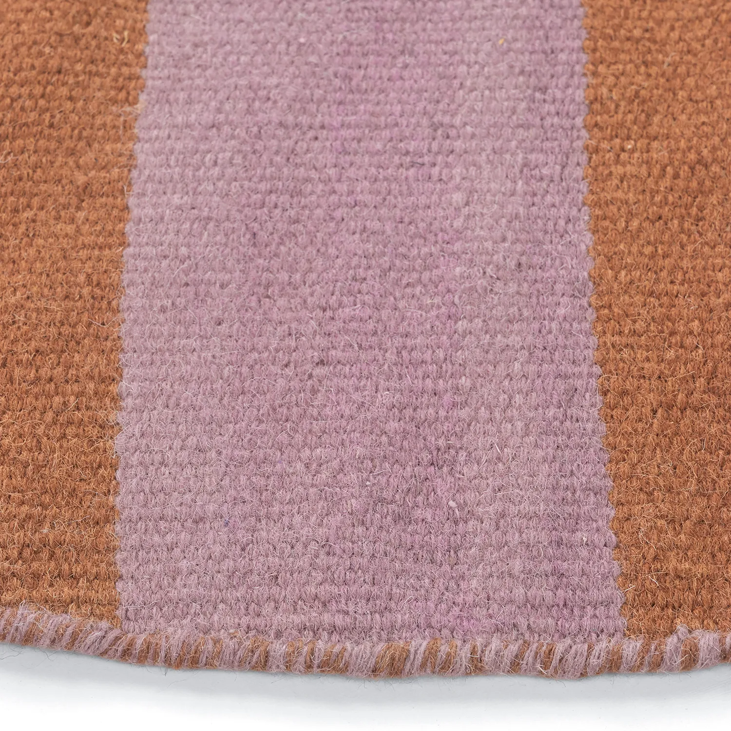 Round rug - Garine (orange/pink)