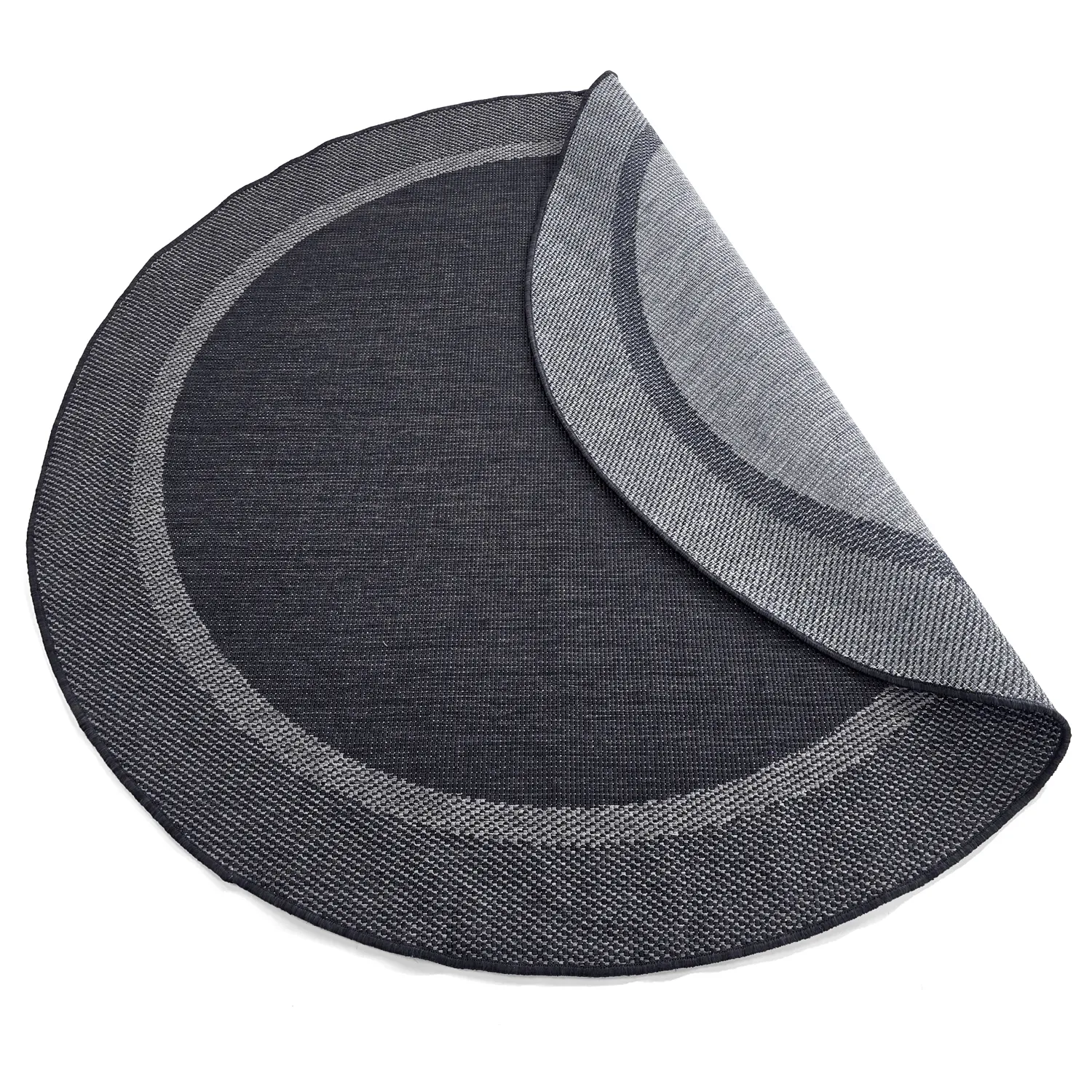 Round rug - Indoor/Outdoor Alta (antracite)