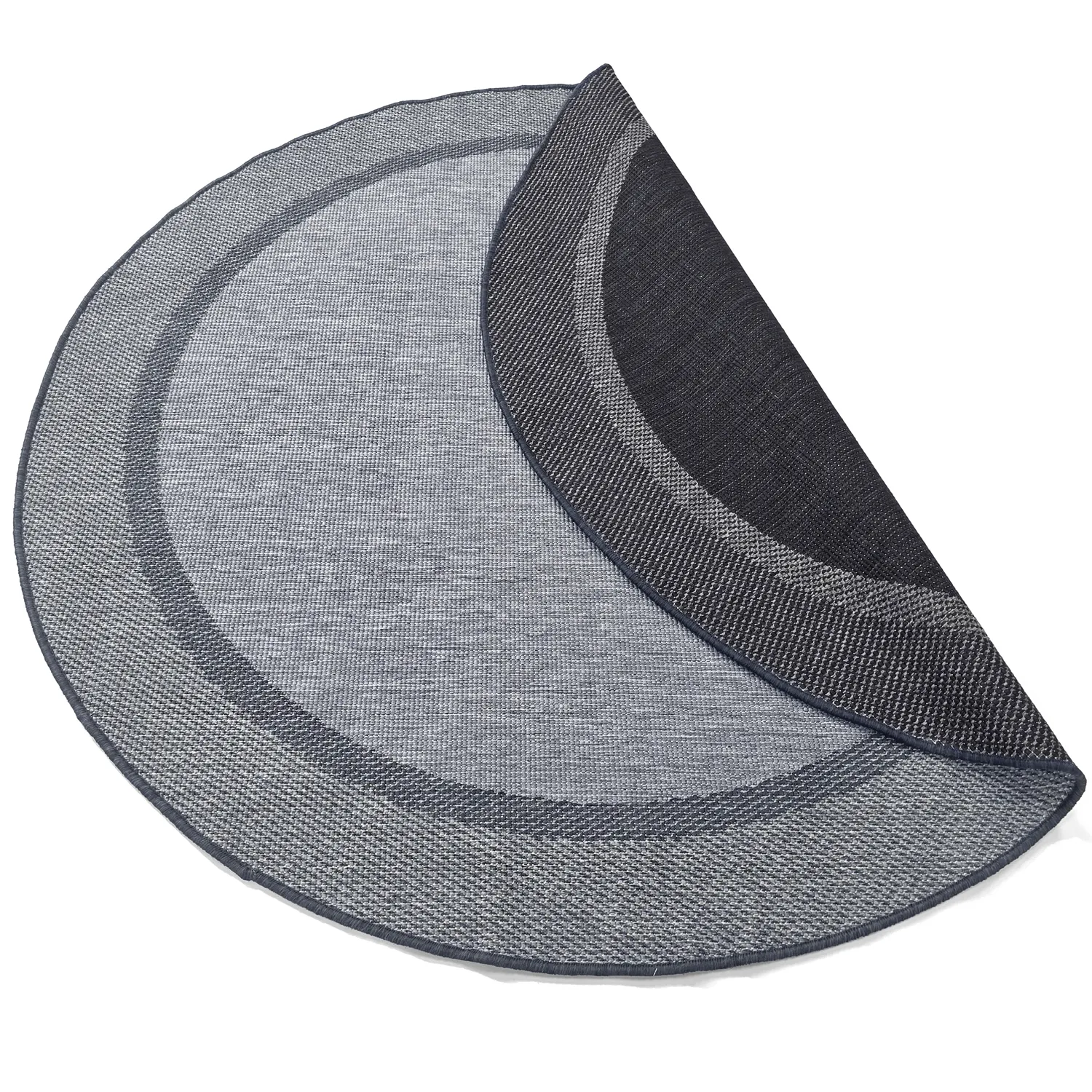 Round rug - Indoor/Outdoor Alta (antracite)